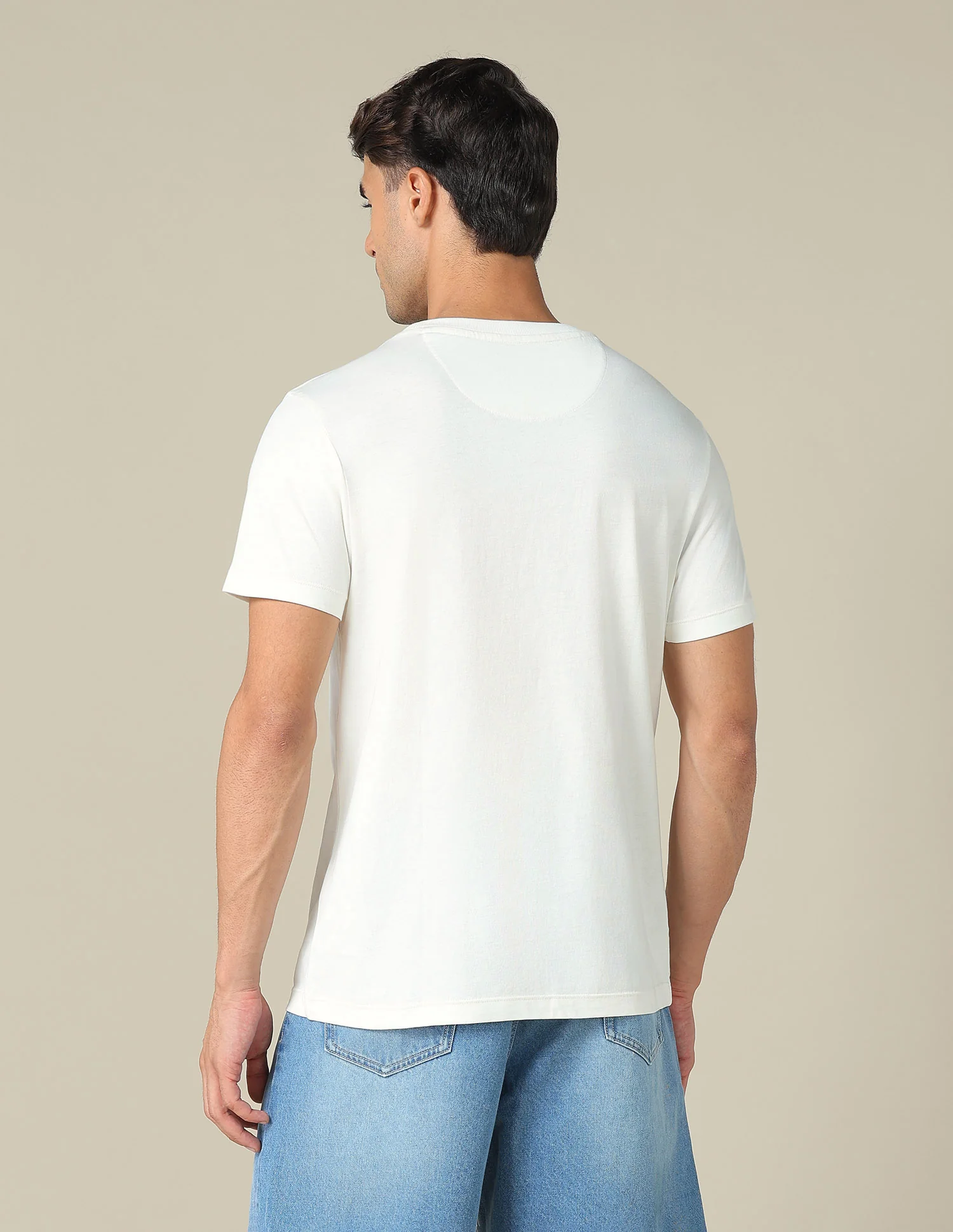 Graphic Printed Muscle Fit T-Shirt - Image 5
