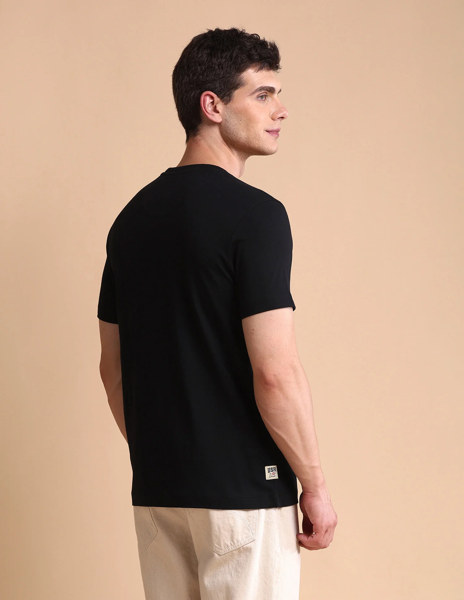 Graphic Printed Muscle Fit T-Shirt - Image 5