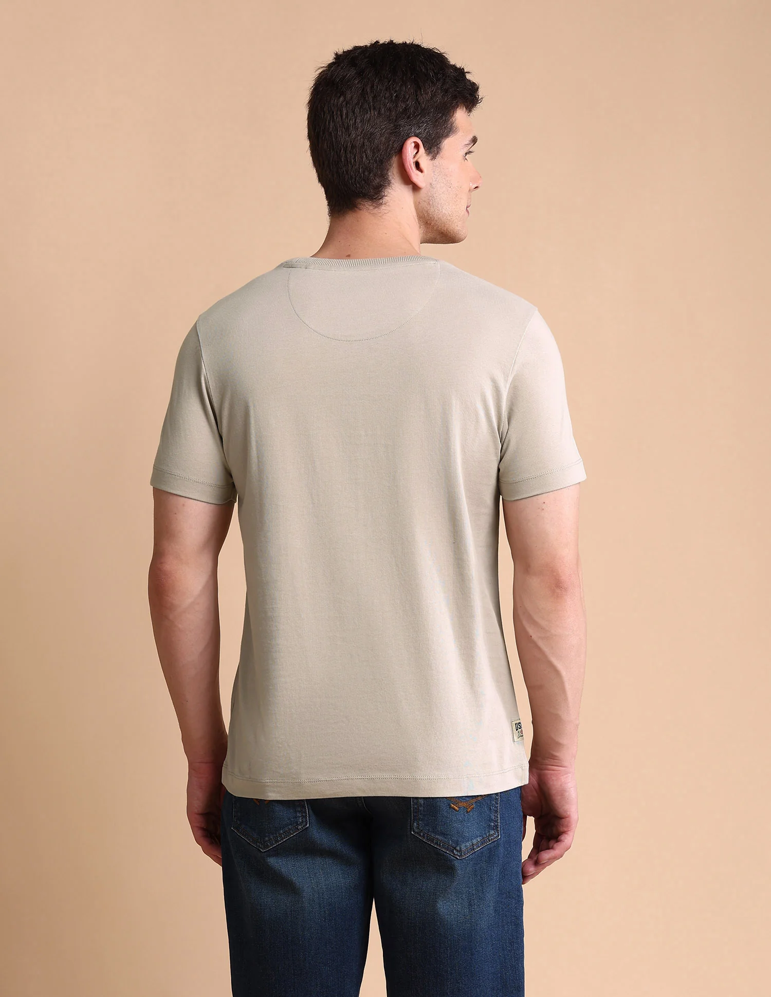 Graphic Printed Muscle Fit T-Shirt - Image 5