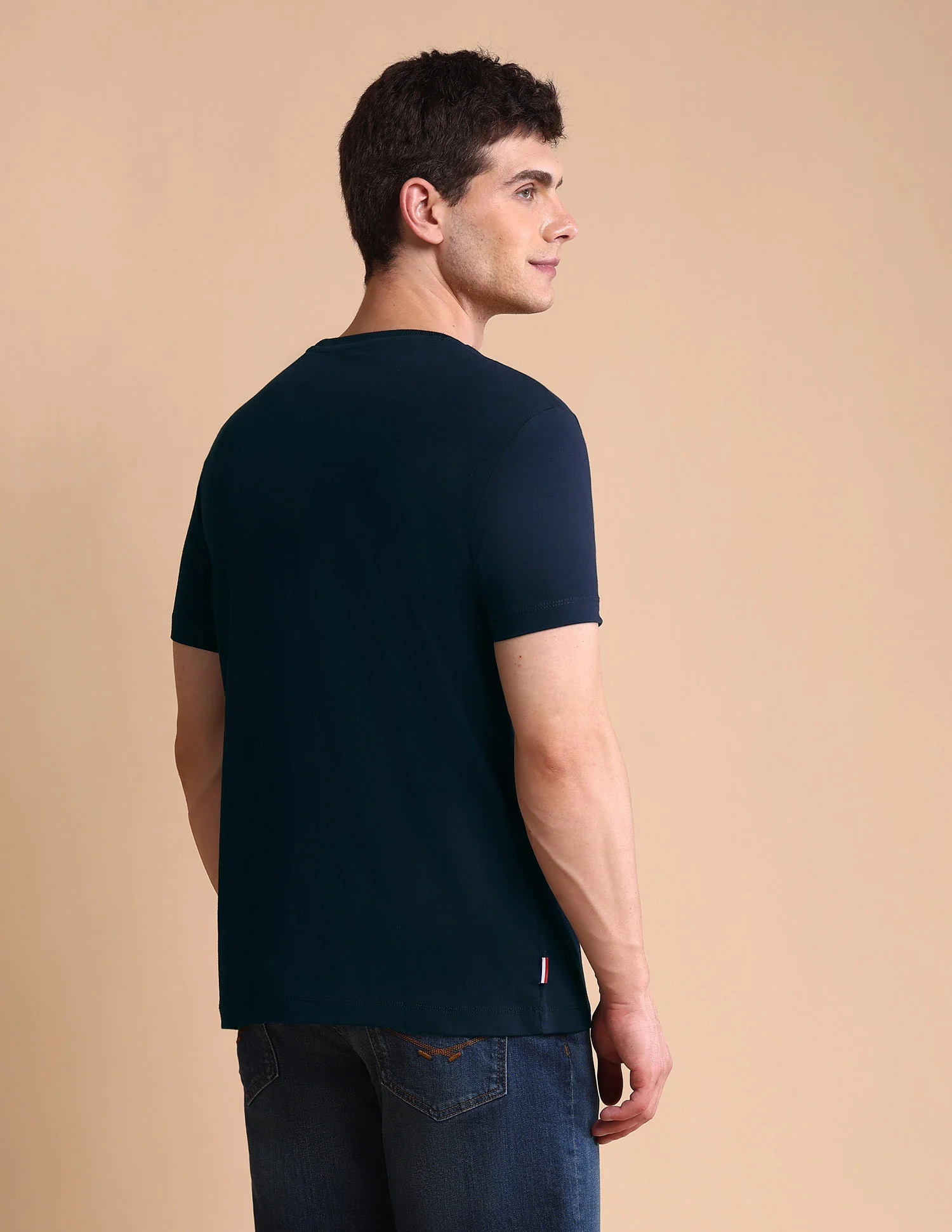 Graphic Printed Muscle Fit T-Shirt - Image 5