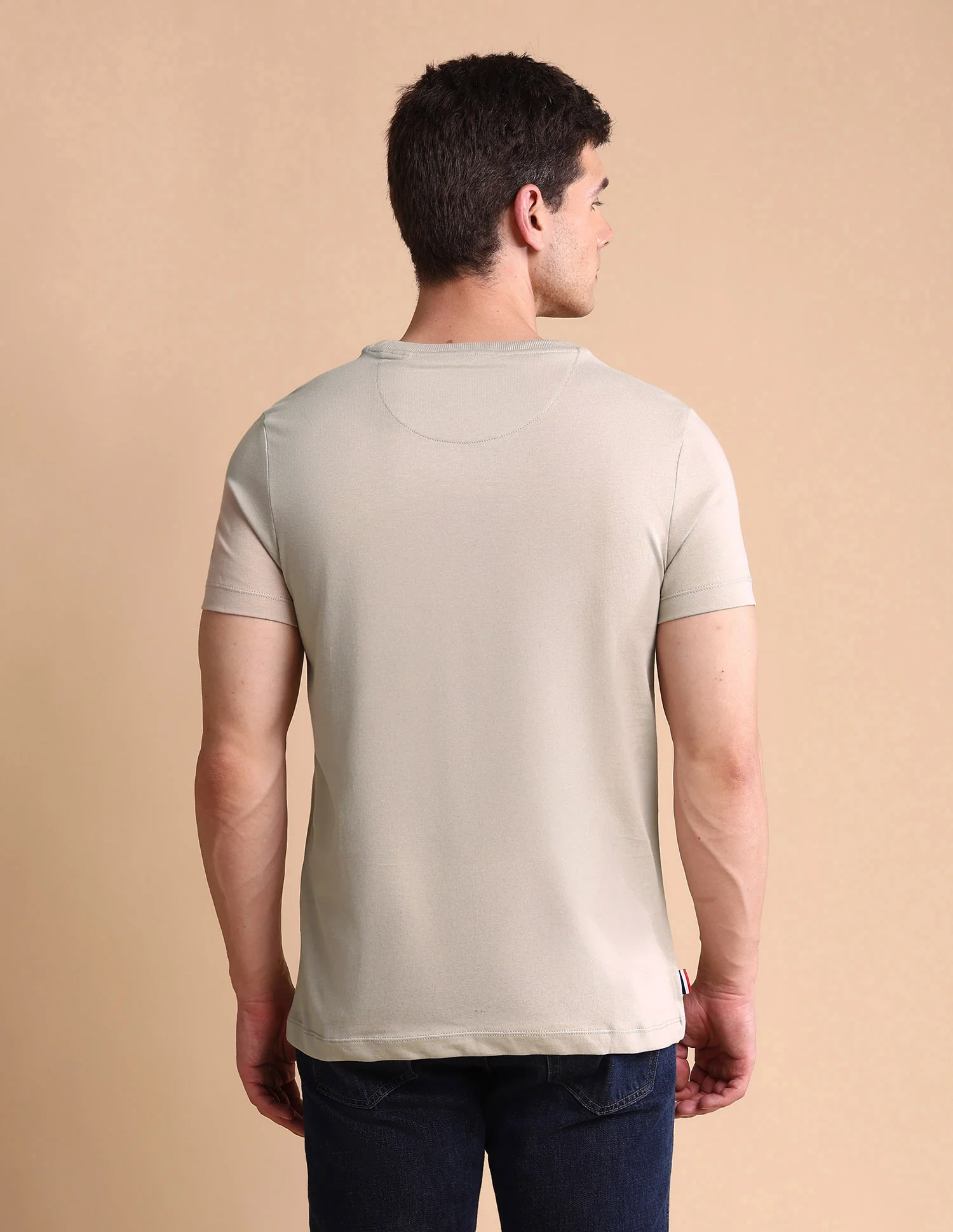 Graphic Printed Muscle Fit T-Shirt - Image 5