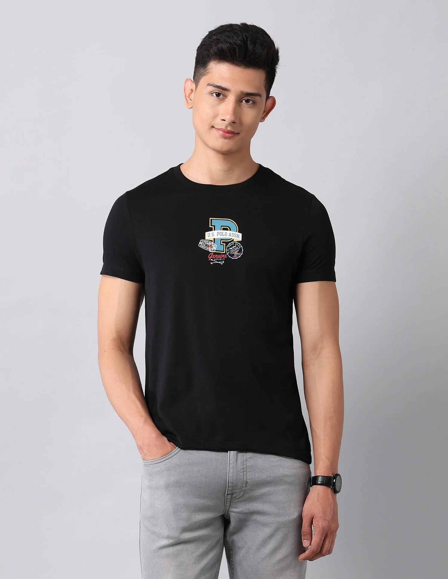Graphic Printed Pure Cotton T-Shirt