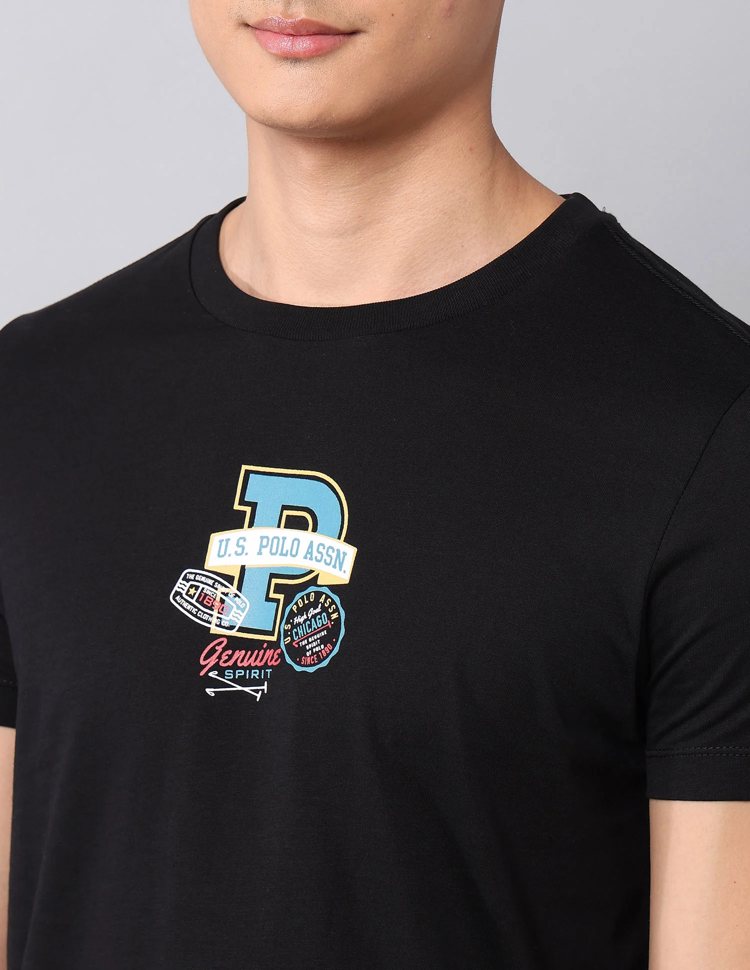 Graphic Printed Pure Cotton T-Shirt - Image 7