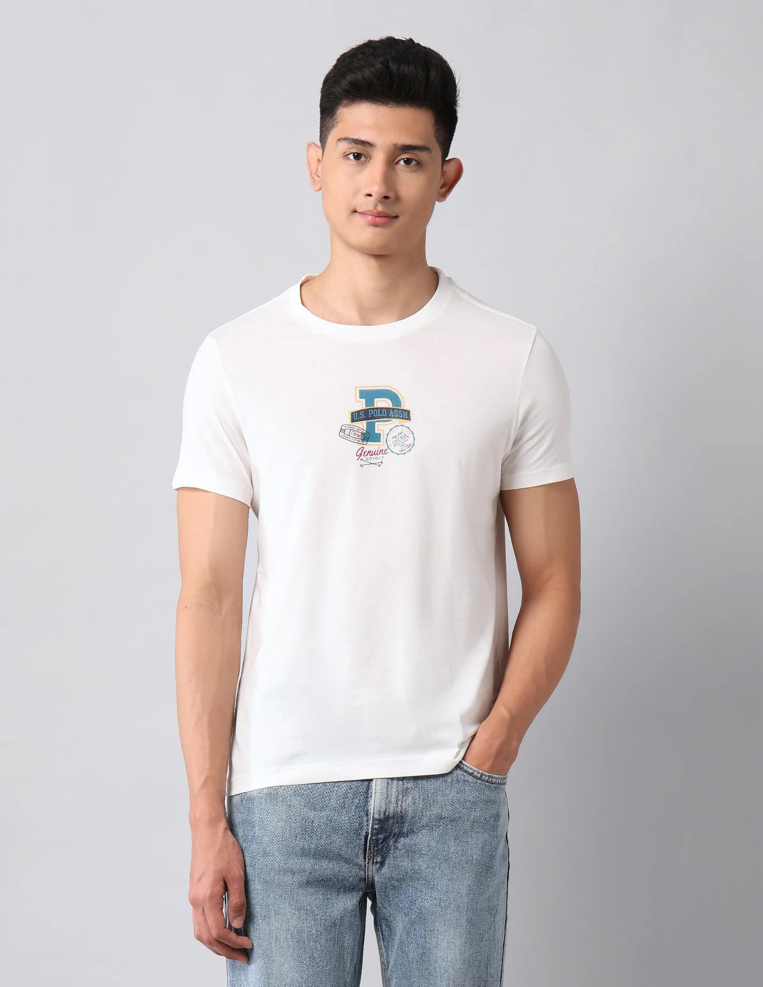 Graphic Printed Pure Cotton T-Shirt - Image 6