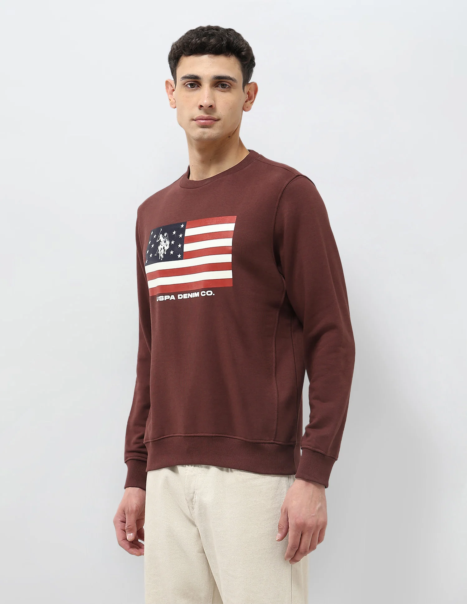 Graphic Printed Regular Fit Sweatshirt - Image 4