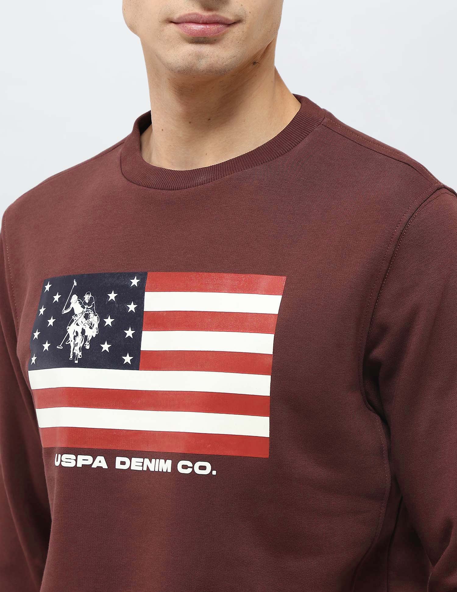 Graphic Printed Regular Fit Sweatshirt - Image 7