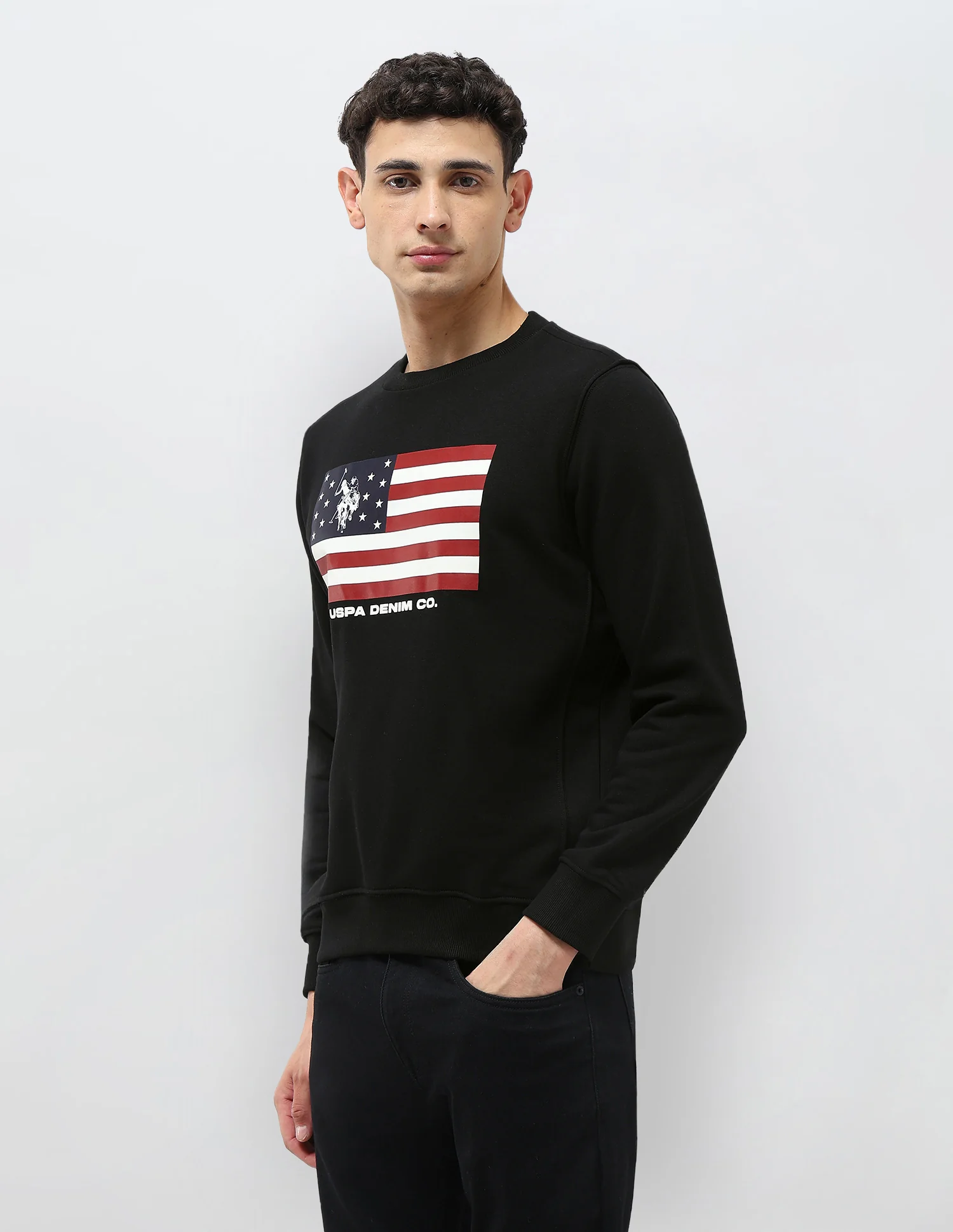 Graphic Printed Regular Fit Sweatshirt - Image 4