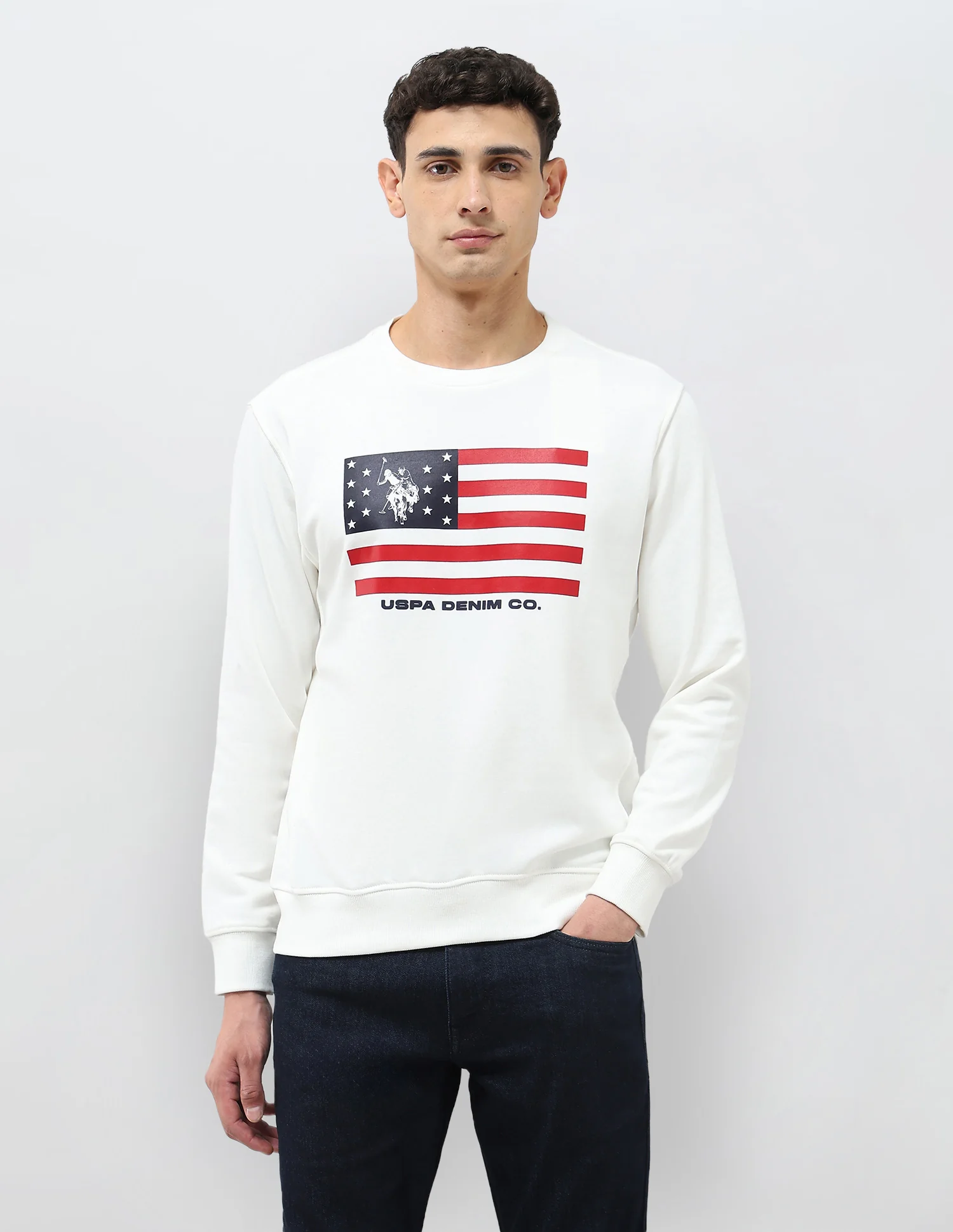 Graphic Printed Regular Fit Sweatshirt - Image 6