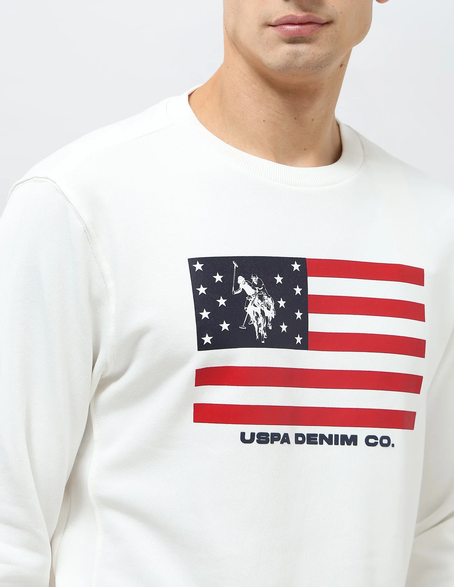 Graphic Printed Regular Fit Sweatshirt - Image 7
