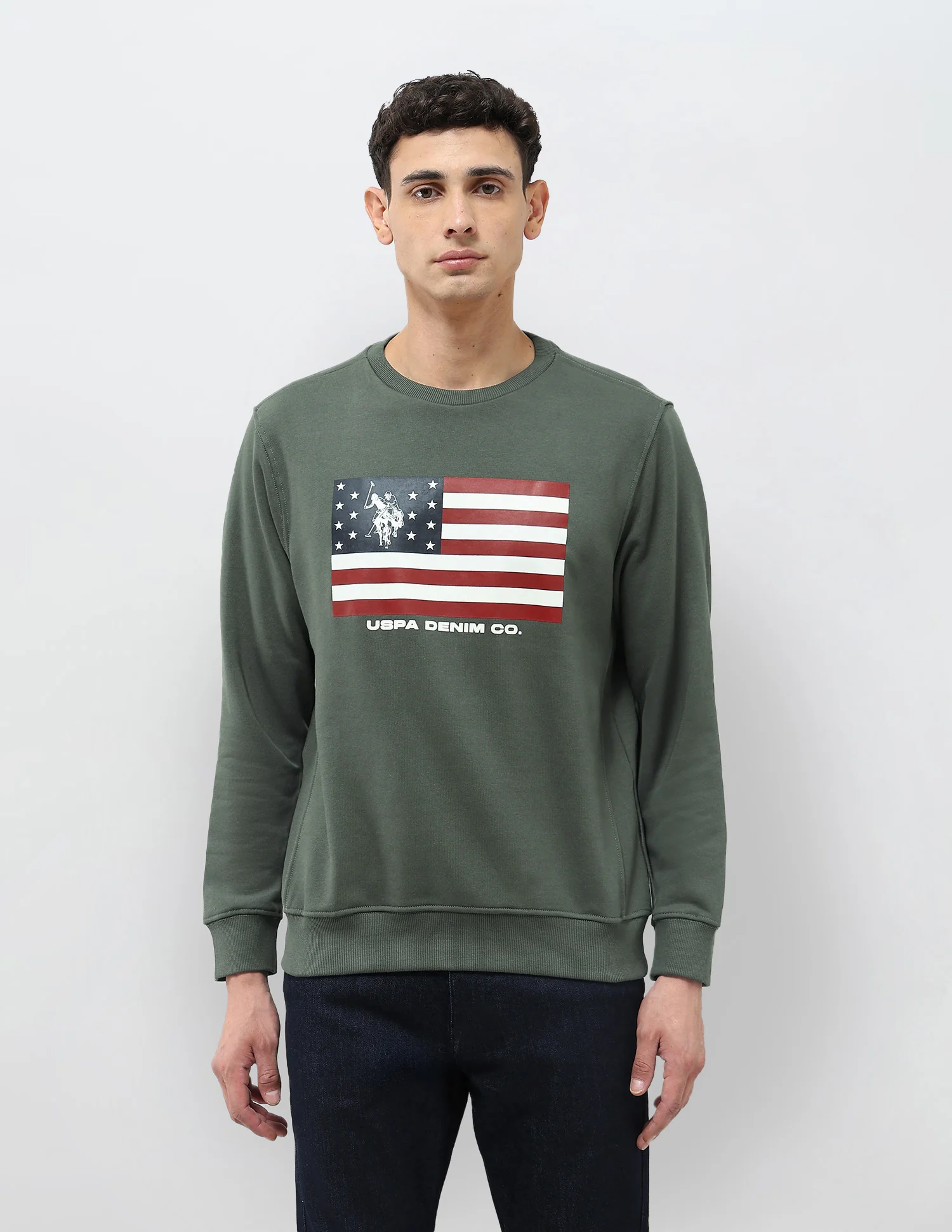 Graphic Printed Regular Fit Sweatshirt - Image 6