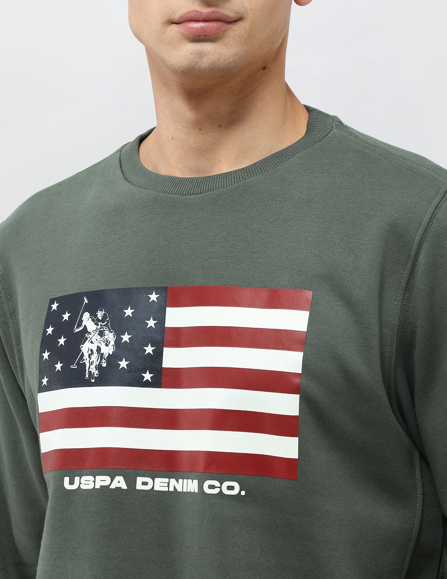 Graphic Printed Regular Fit Sweatshirt - Image 7