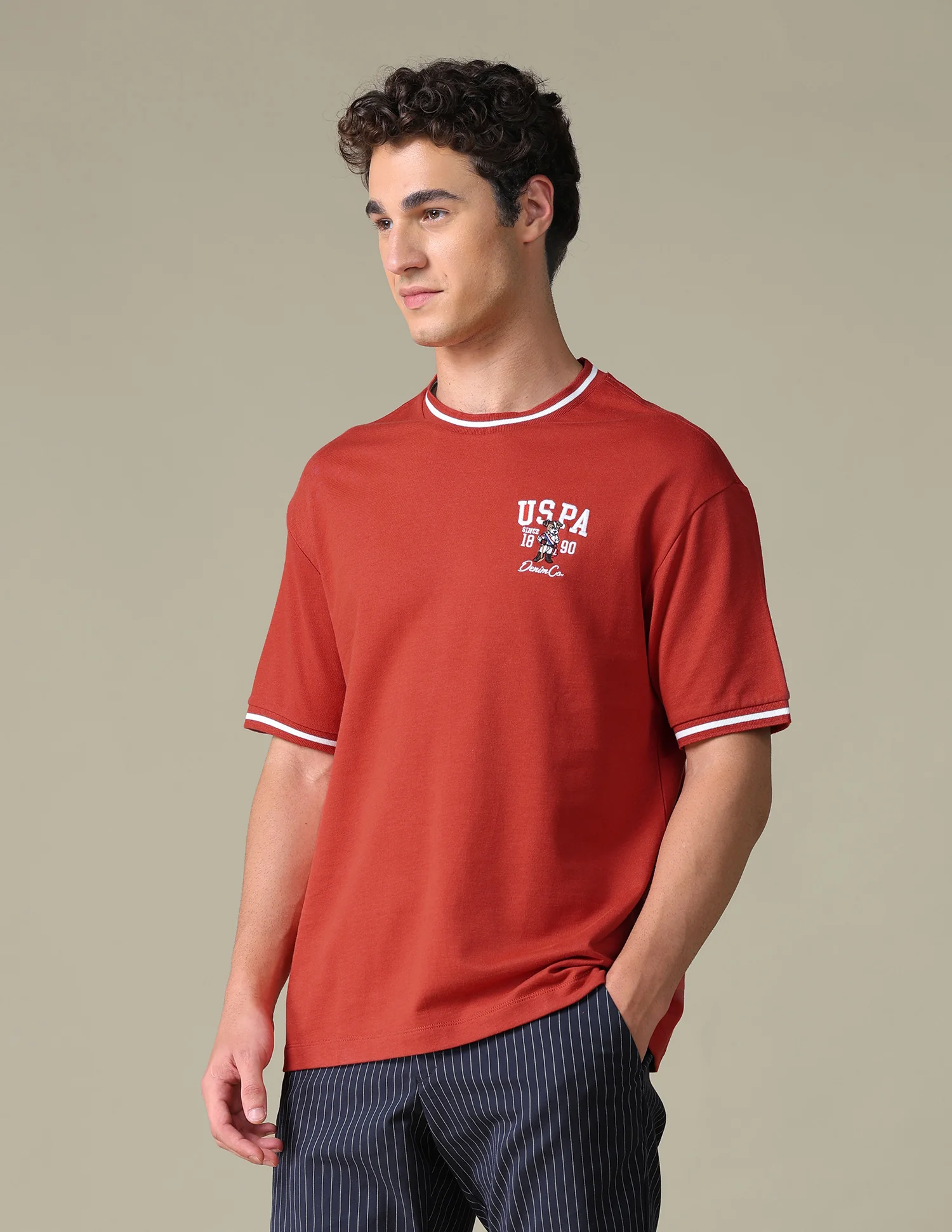 Graphic Printed Relaxed Fit T-Shirt - Image 4