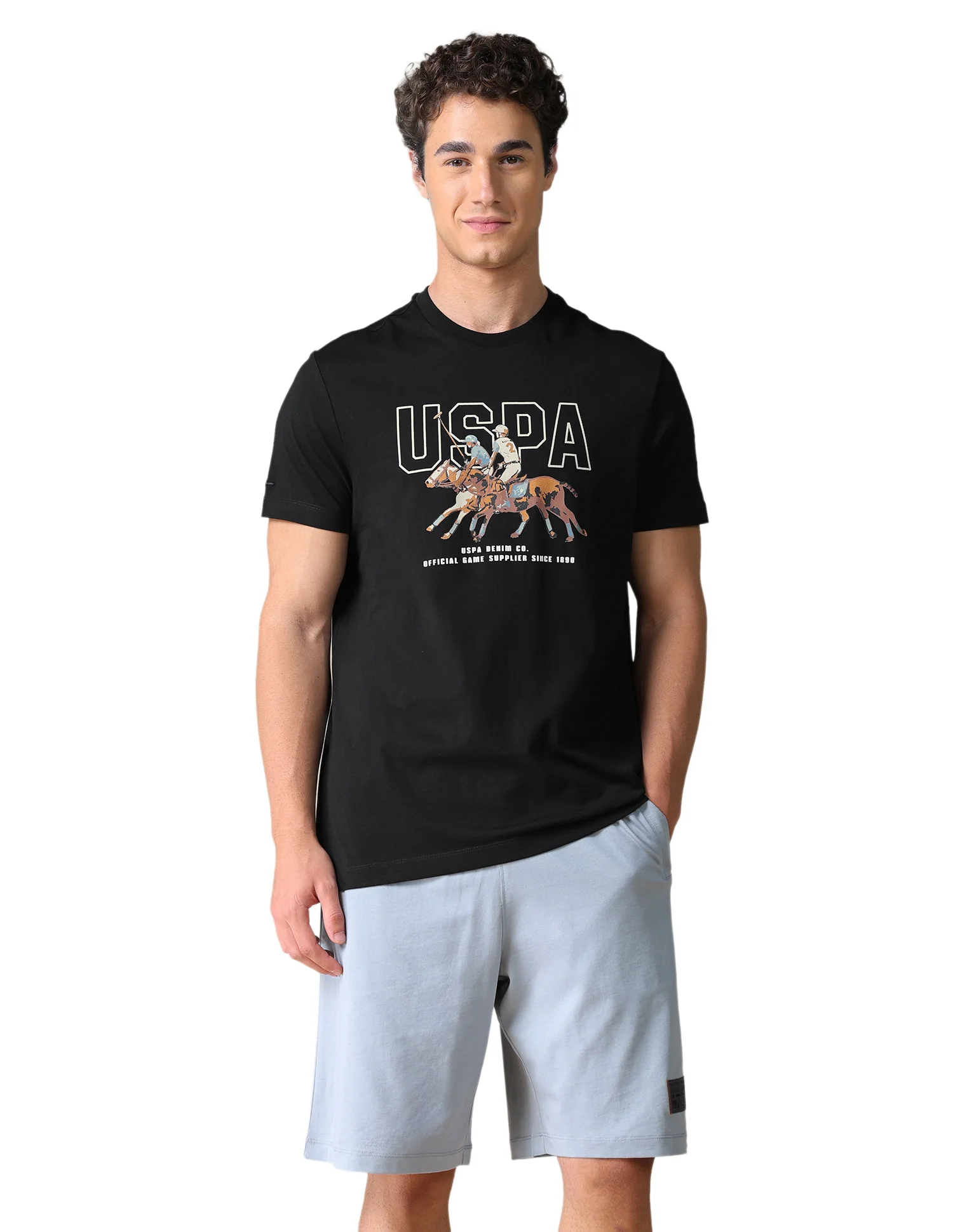 Graphic Printed Slim Fit T-Shirt - Image 10
