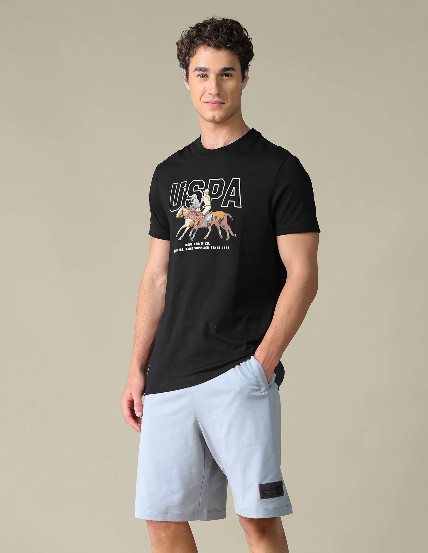 Graphic Printed Slim Fit T-Shirt - Image 4
