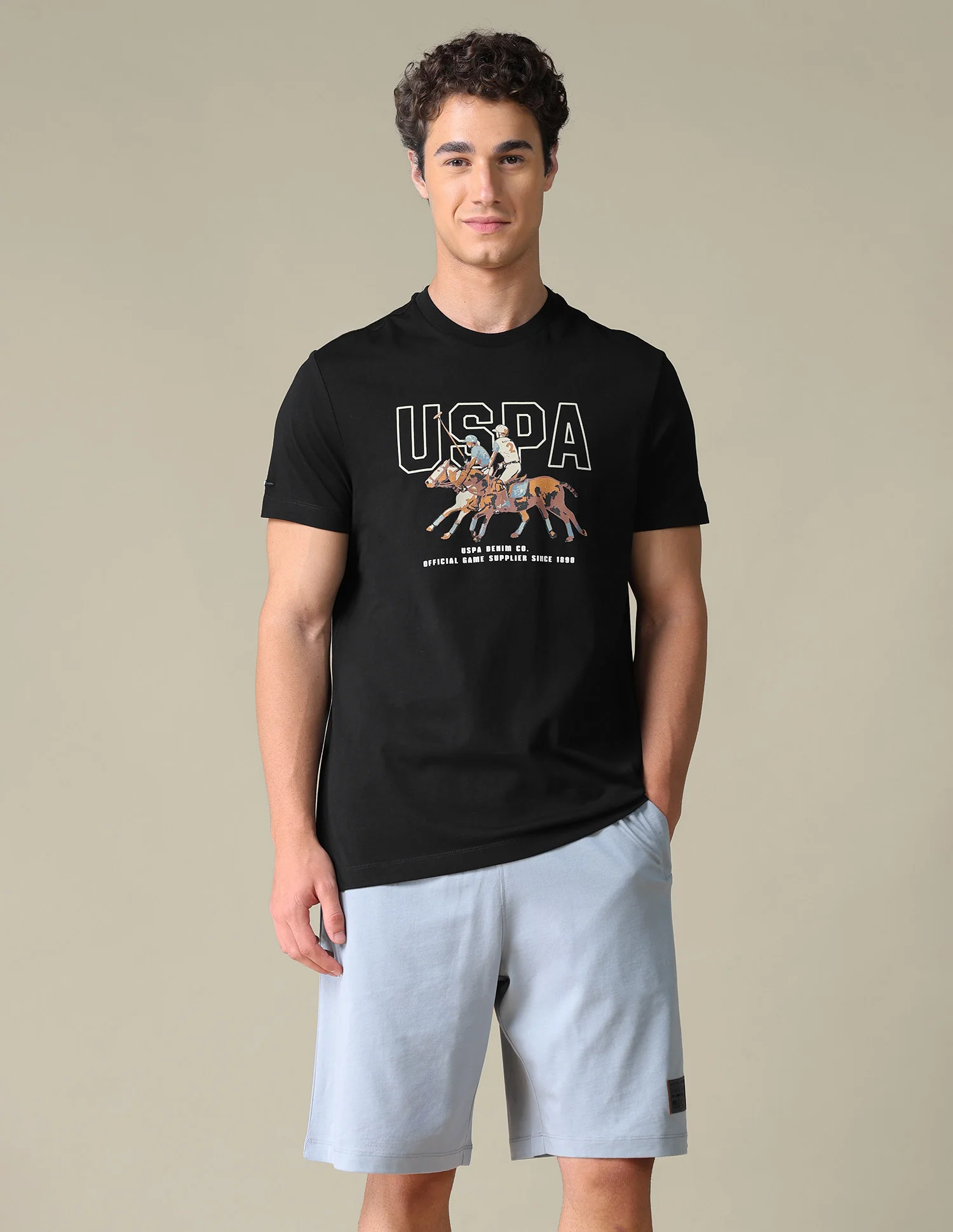 Graphic Printed Slim Fit T-Shirt - Image 6