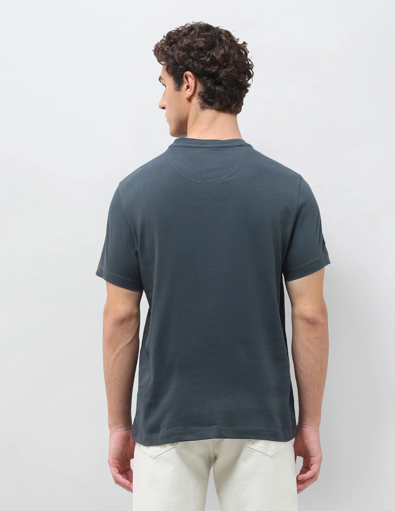 Graphic Printed Slim Fit T-Shirt - Image 5