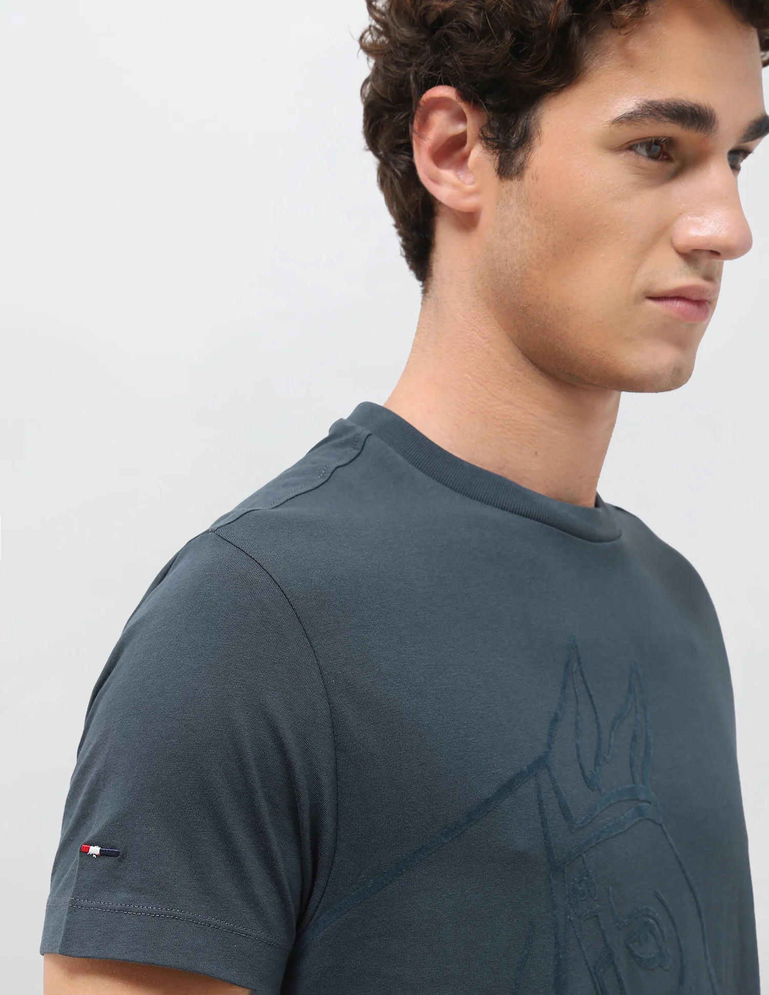 Graphic Printed Slim Fit T-Shirt - Image 7
