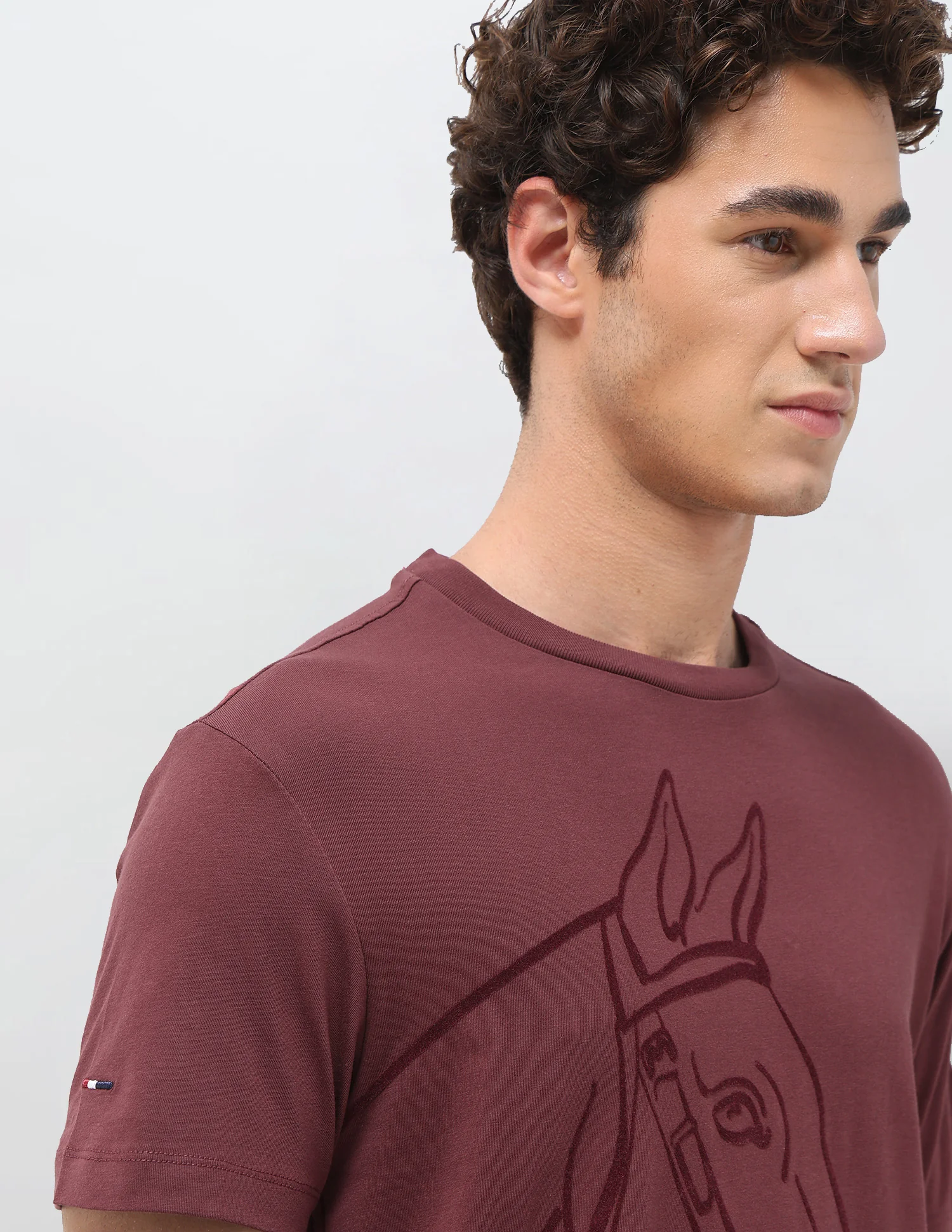 Graphic Printed Slim Fit T-Shirt - Image 7