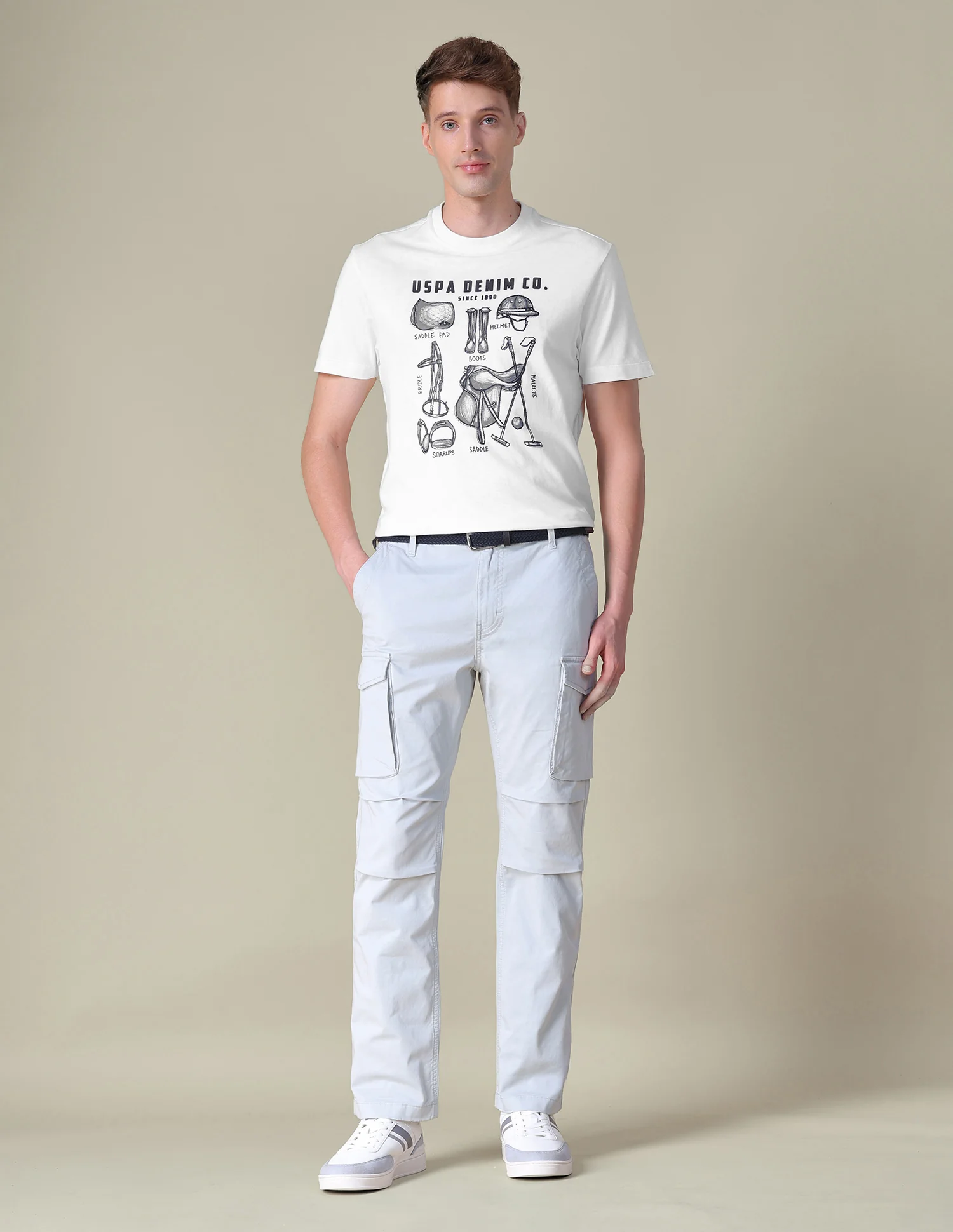 Graphic Printed Slim Fit T-Shirt - Image 3