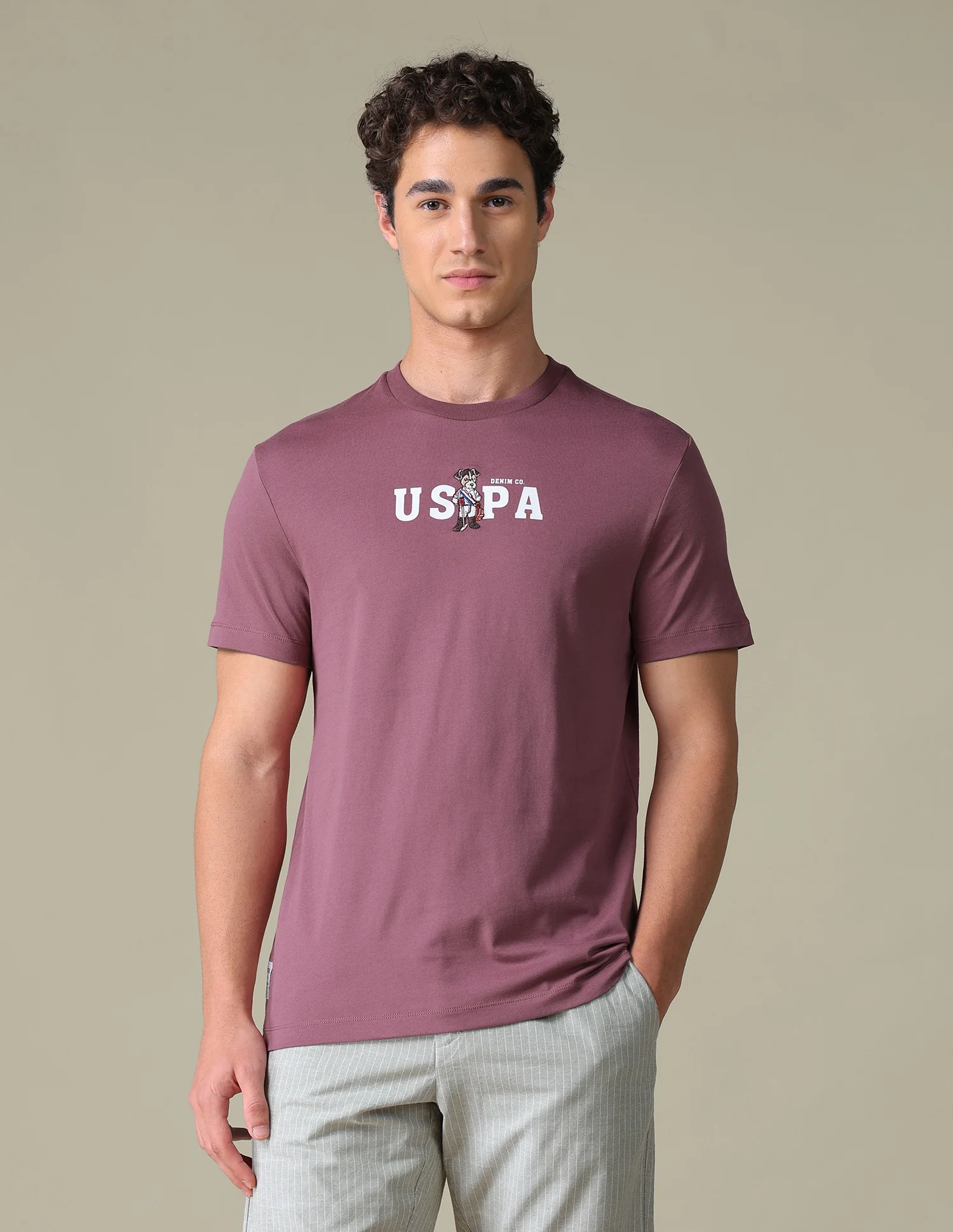 Graphic Printed Slim Fit T-Shirt - Image 6