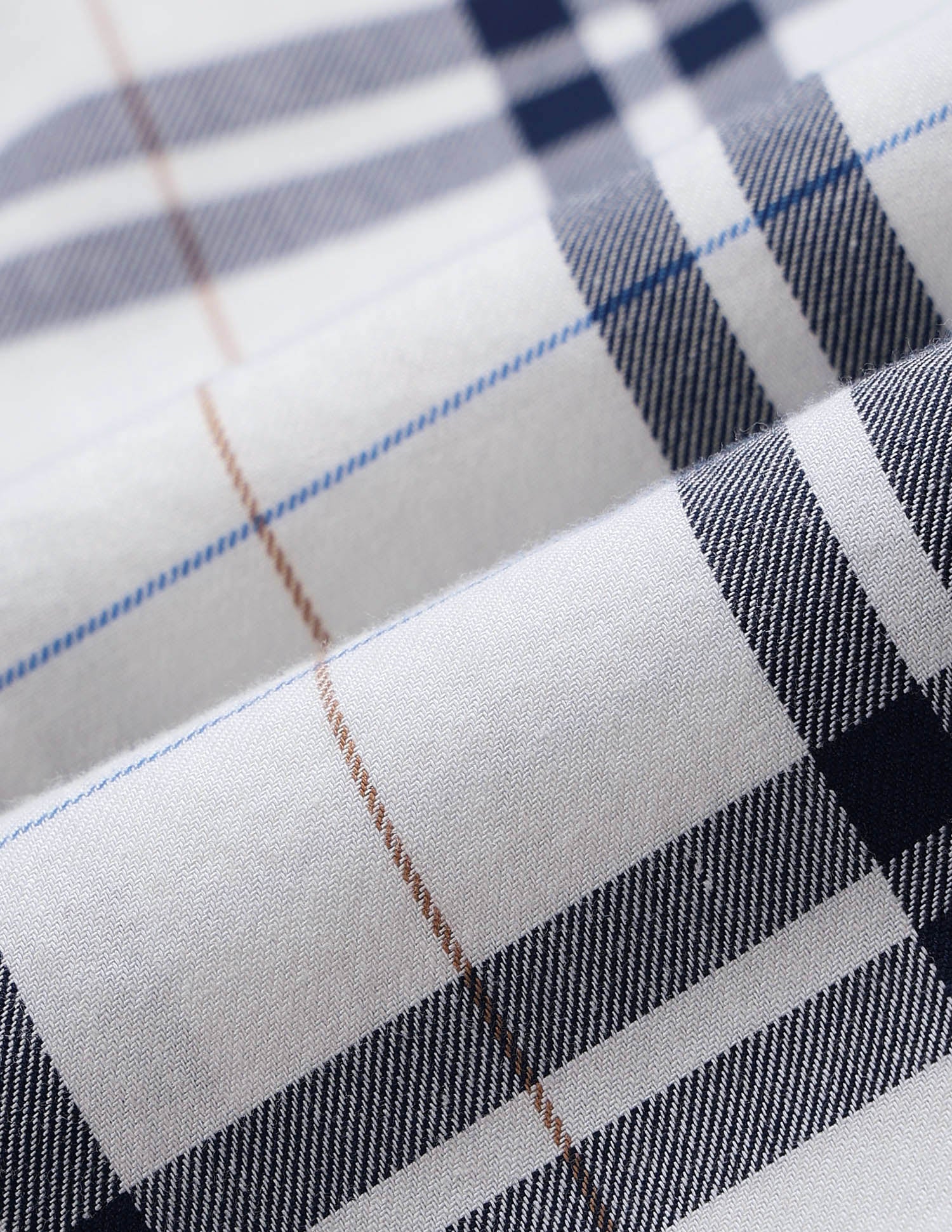 Grid Tattersall Checked Pure Cotton Shirt - Image 2