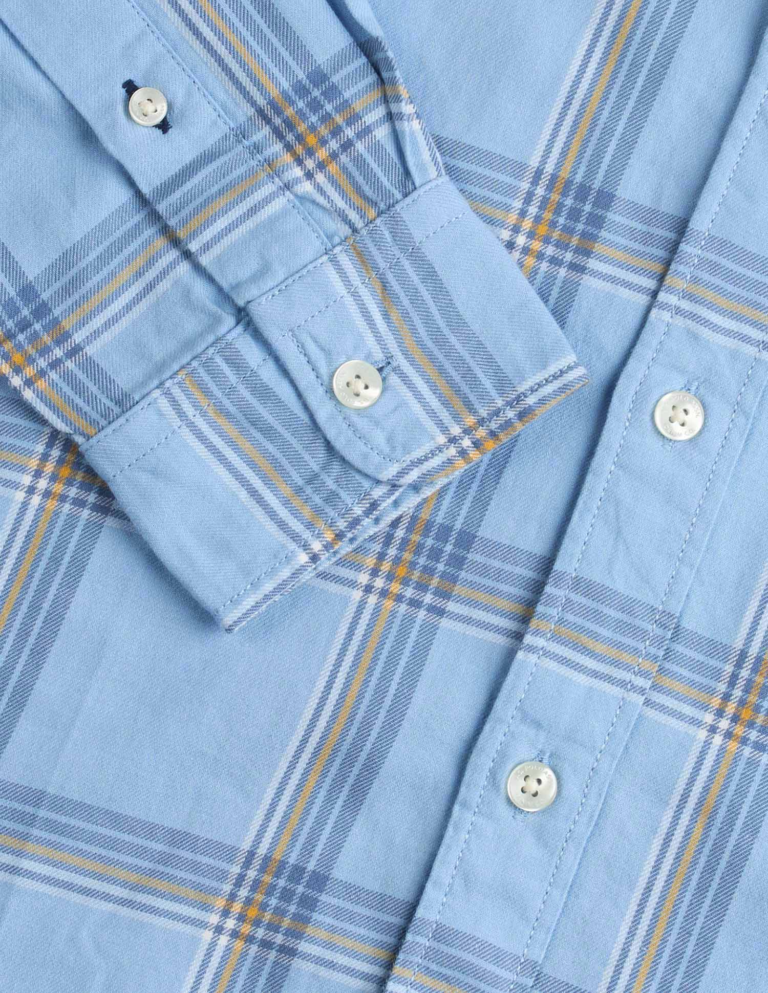 Grid Tattersall Checked Pure Cotton Shirt - Image 8