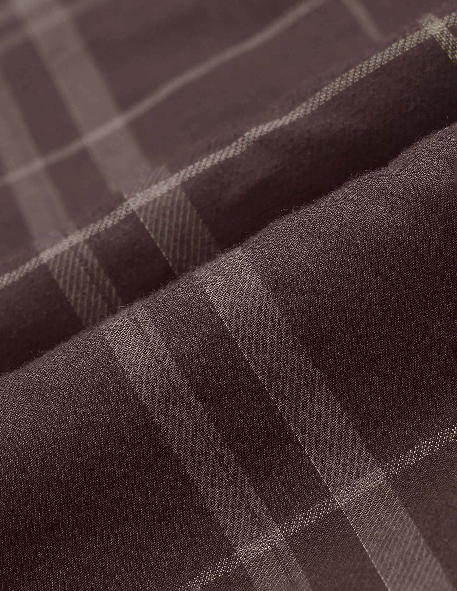 Grid Tattersall Checked Pure Cotton Shirt - Image 2