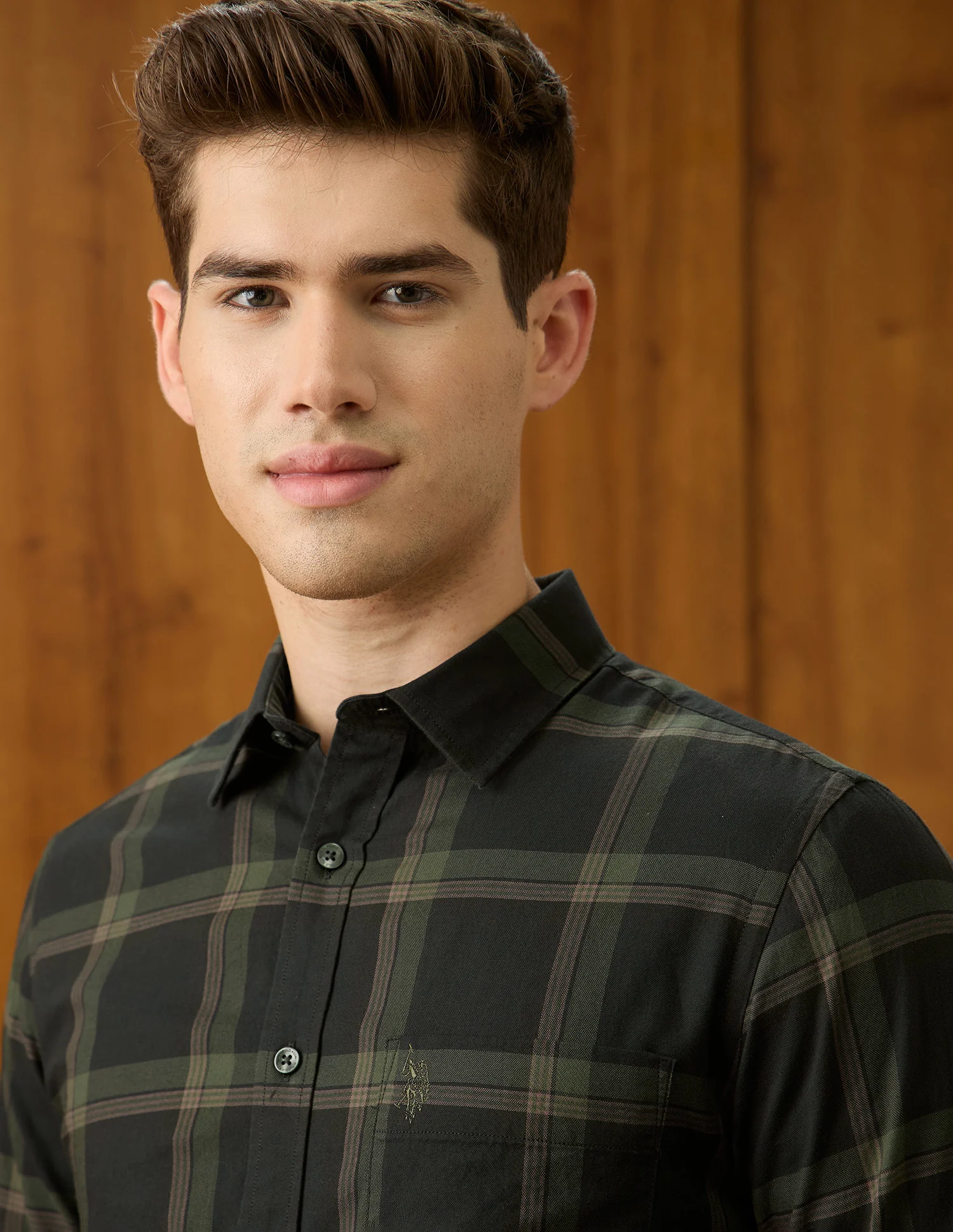 Grid Tattersall Checked Regular Fit Shirt - Image 7