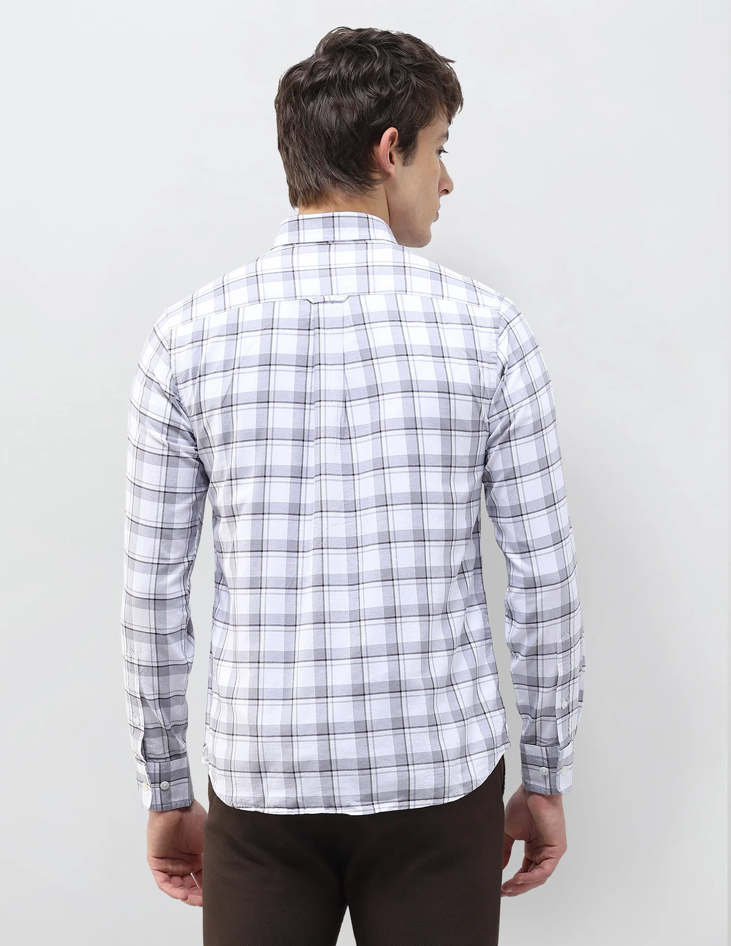 Grid Tattersall Checked Regular Fit Shirt - Image 5