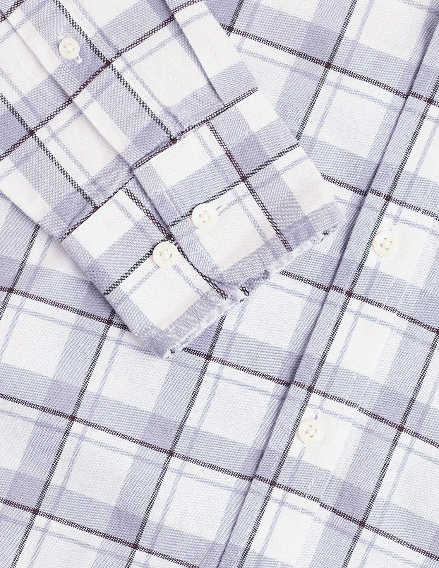 Grid Tattersall Checked Regular Fit Shirt - Image 8