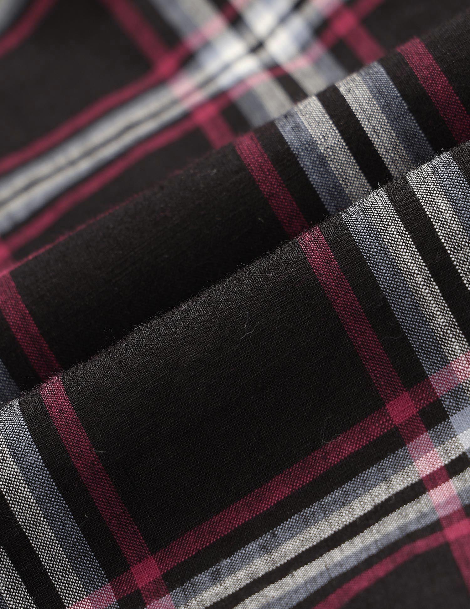 Grid Tattersall Checked Regular Fit Shirt - Image 2