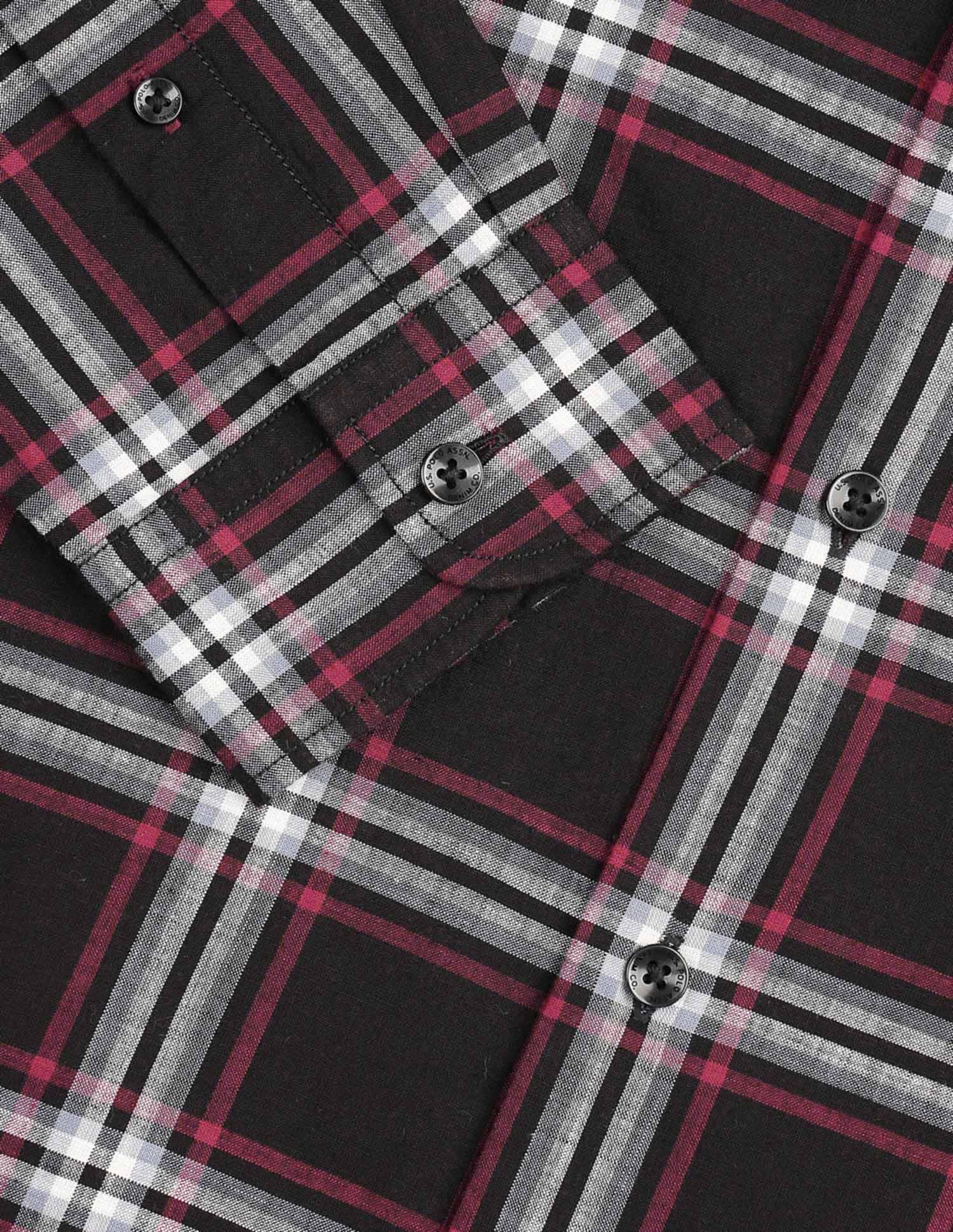 Grid Tattersall Checked Regular Fit Shirt - Image 8