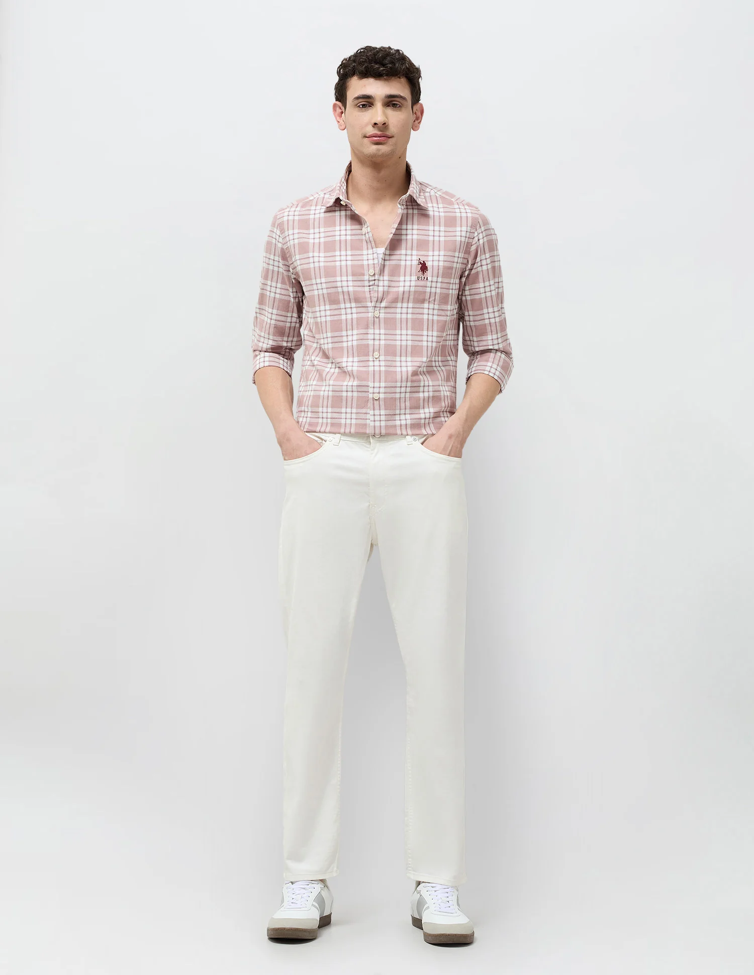 Grid Tattersall Checked Regular Fit Shirt - Image 3