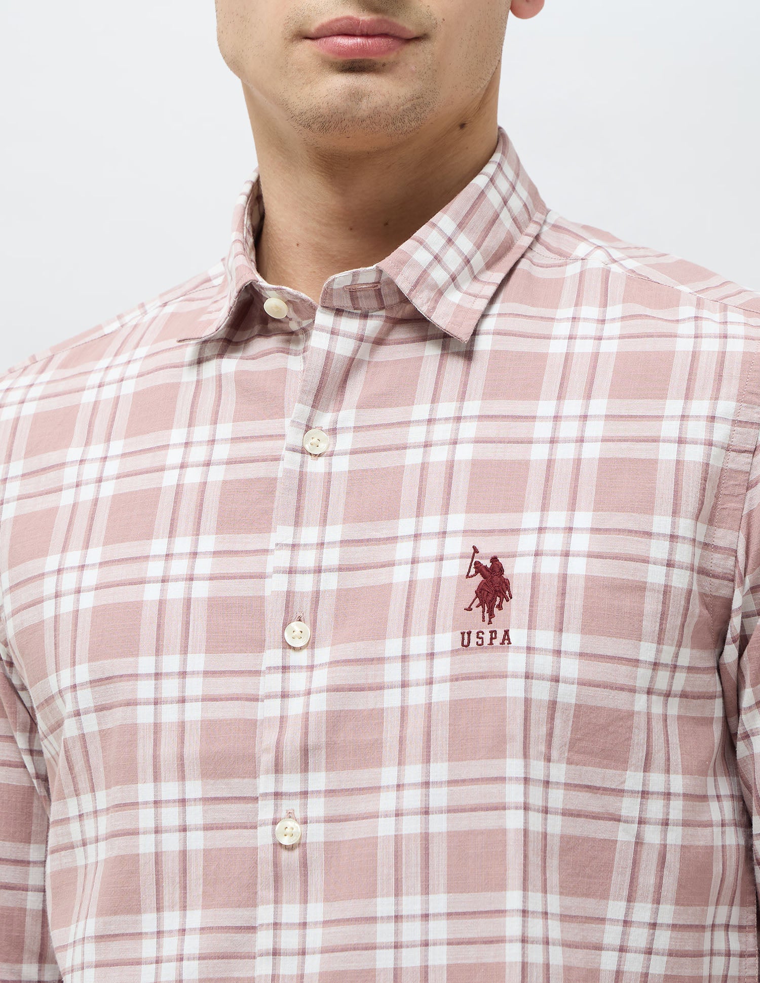 Grid Tattersall Checked Regular Fit Shirt - Image 7