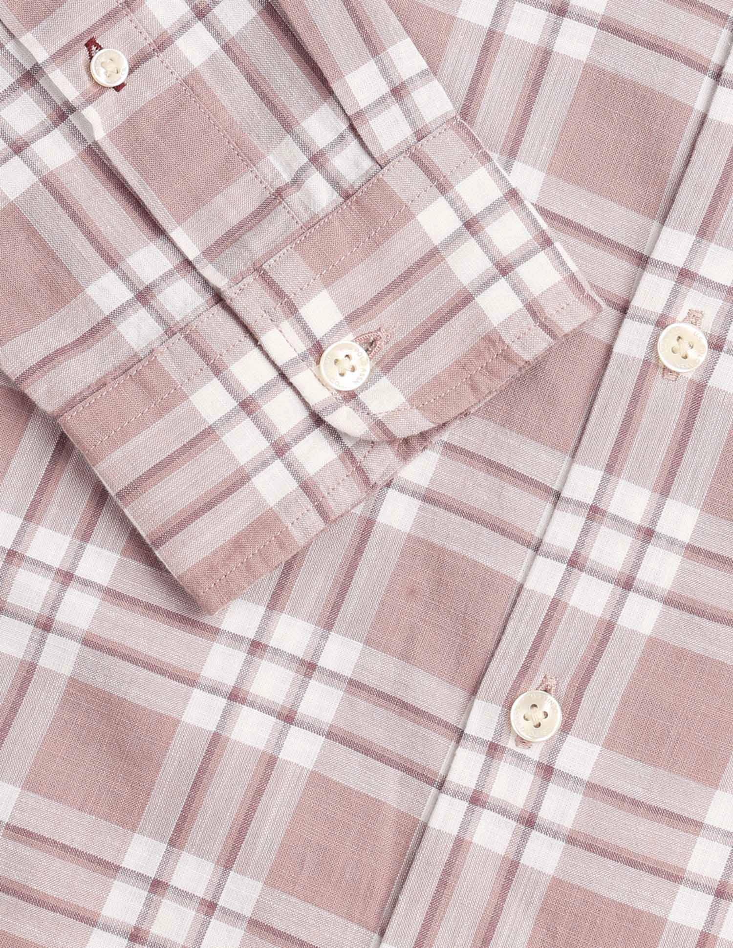 Grid Tattersall Checked Regular Fit Shirt - Image 8
