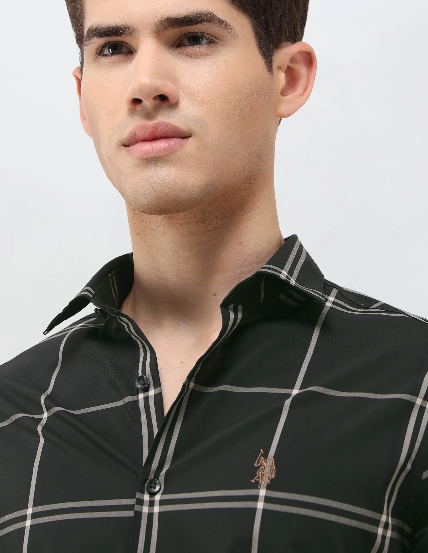 Grid Tattersall Checked Regular Fit Shirt - Image 7