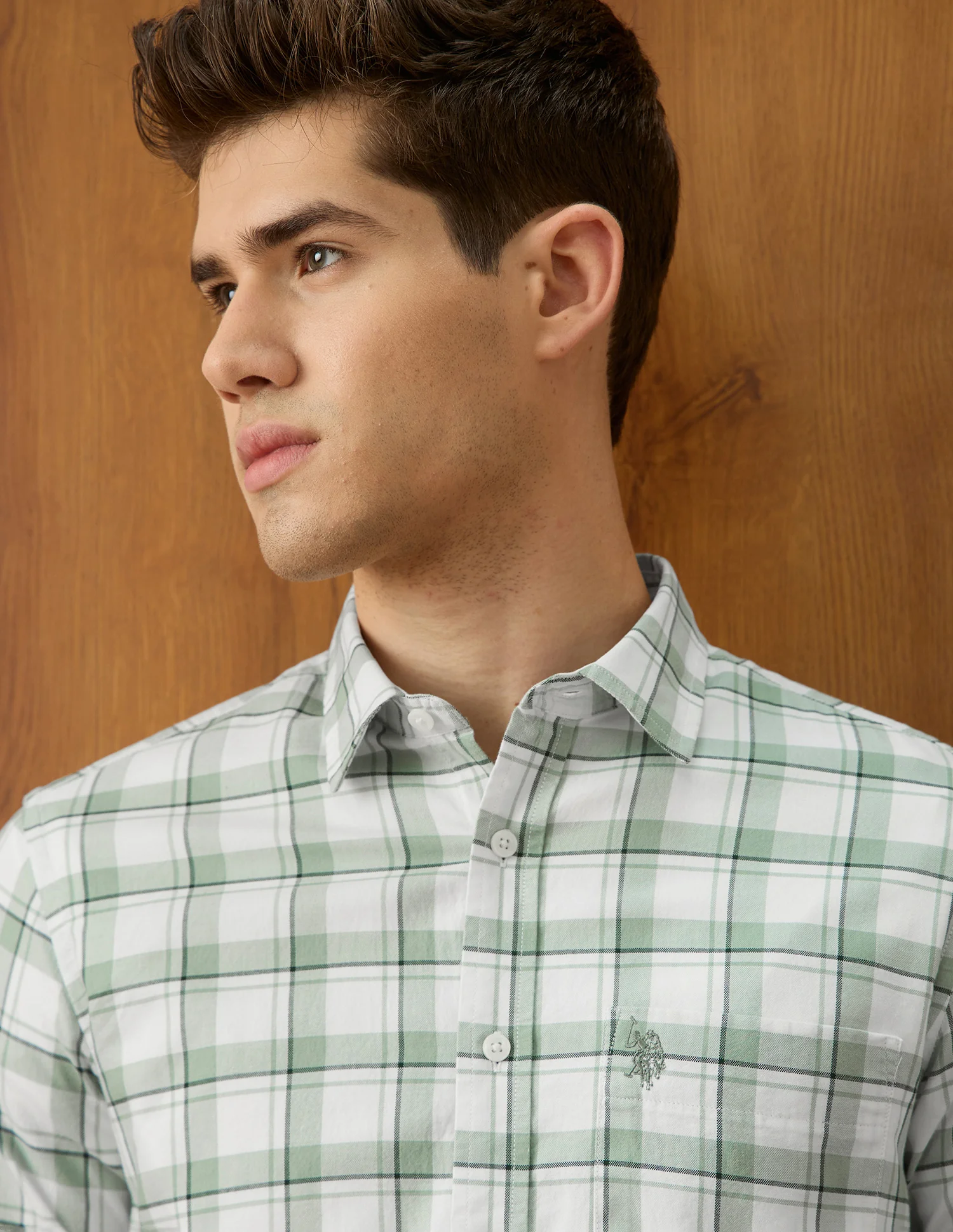 Grid Tattersall Checked Regular Fit Shirt - Image 7