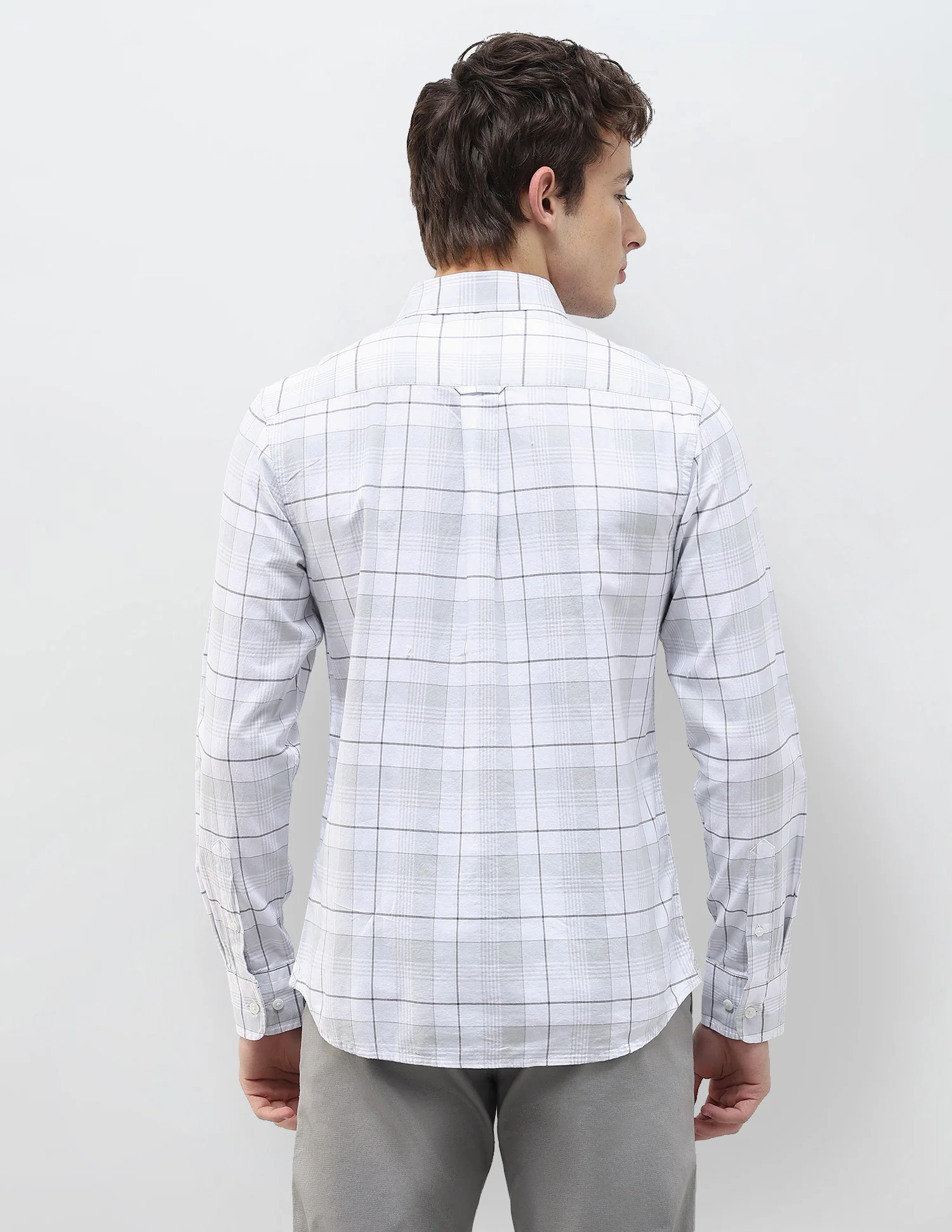 Grid Tattersall Checked Regular Fit Shirt - Image 5