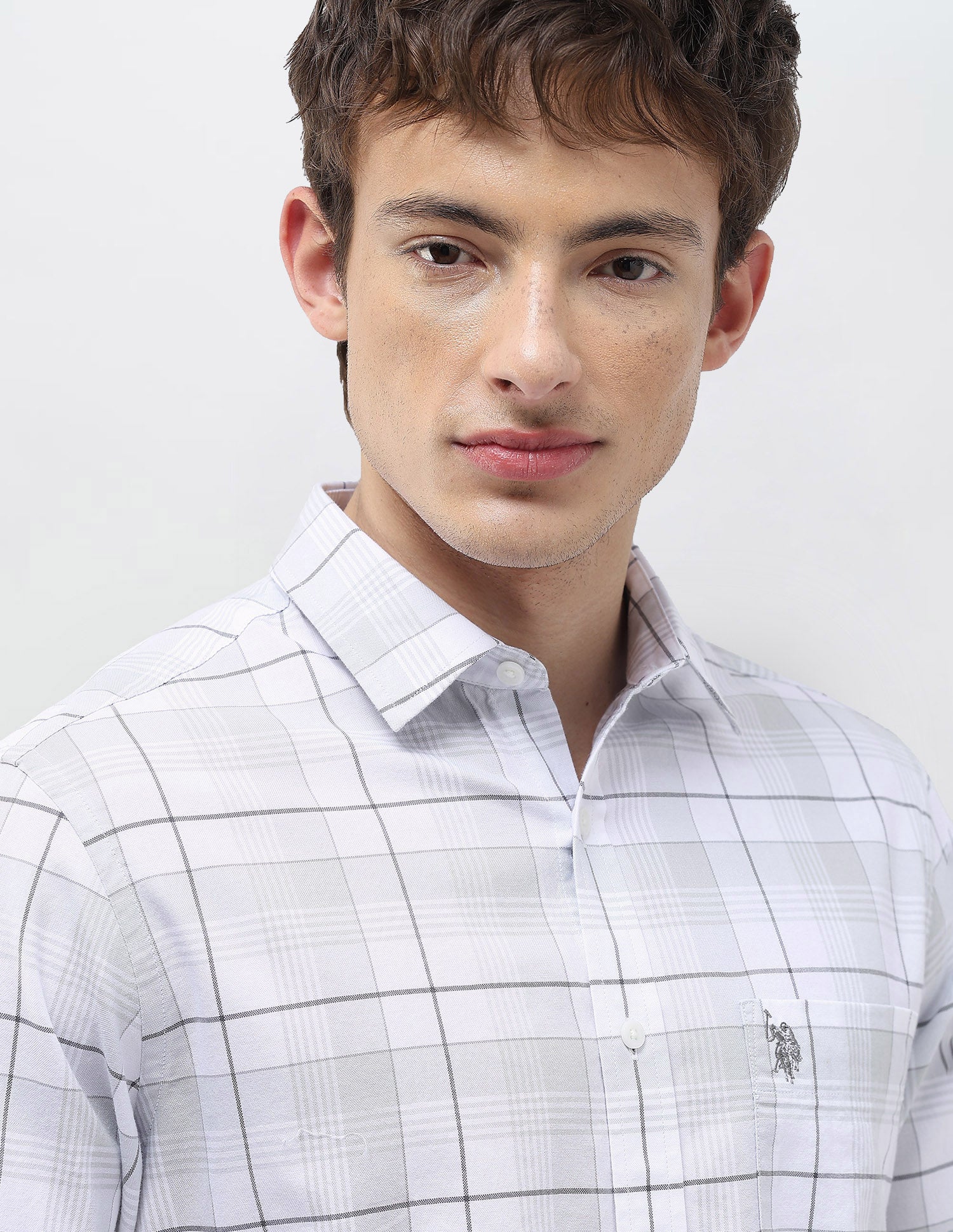 Grid Tattersall Checked Regular Fit Shirt - Image 7