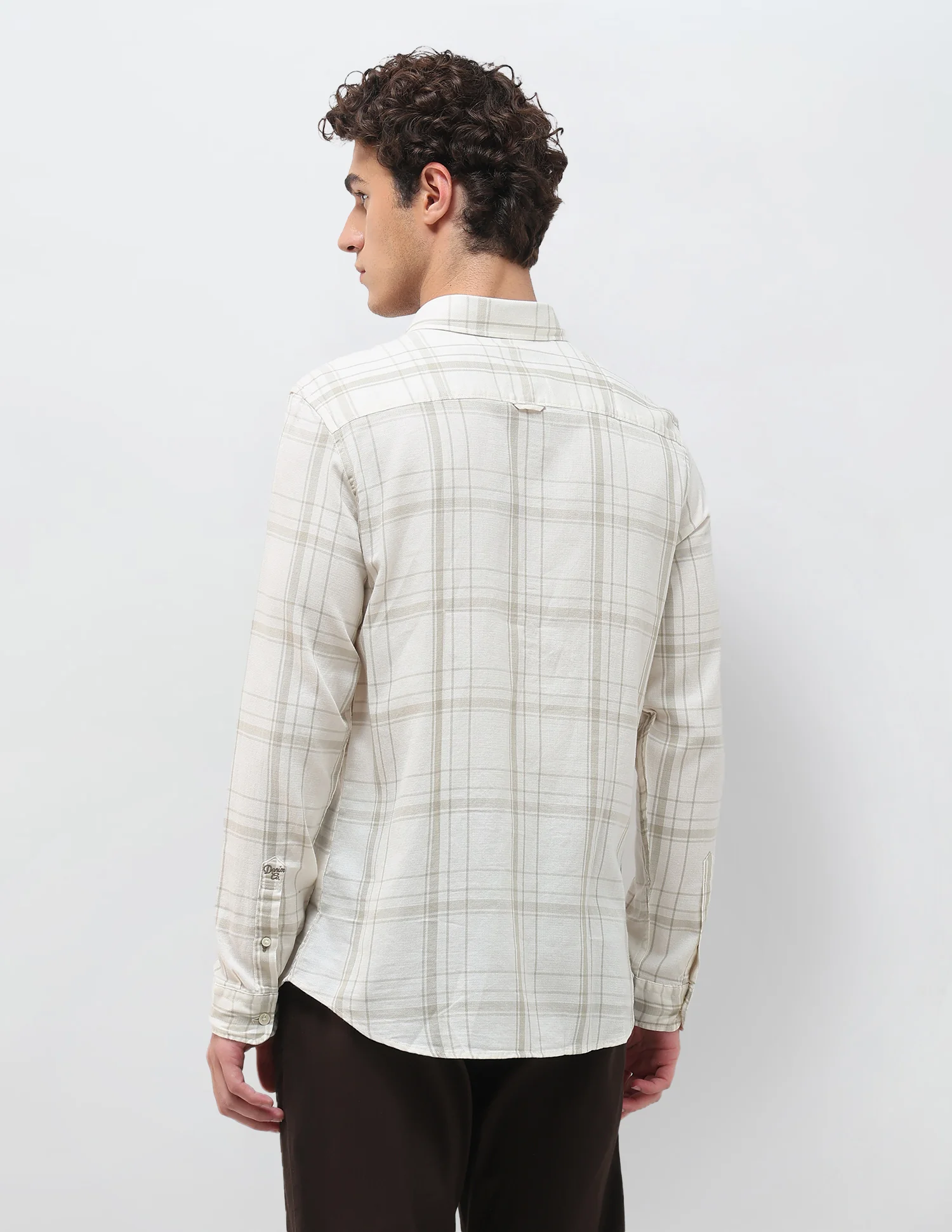 Grid Tattersall Checked Regular Fit Shirt - Image 5