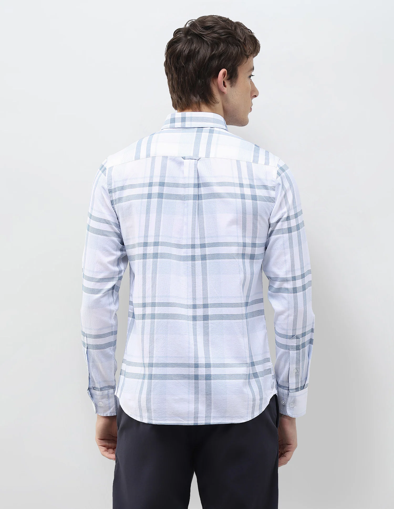 Grid Tattersall Checked Regular Fit Shirt - Image 5