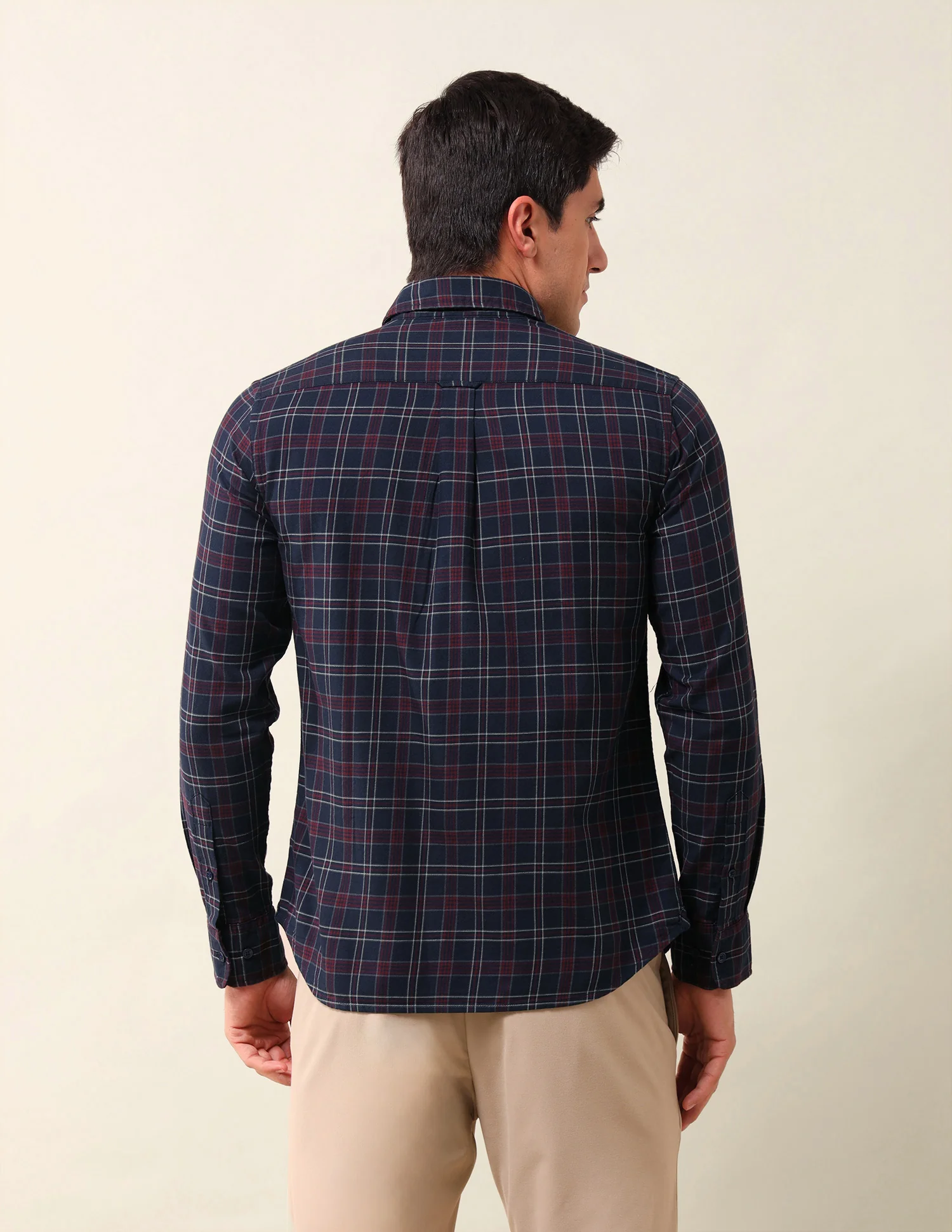 Grid Tattersall Checked Regular Shirt - Image 5