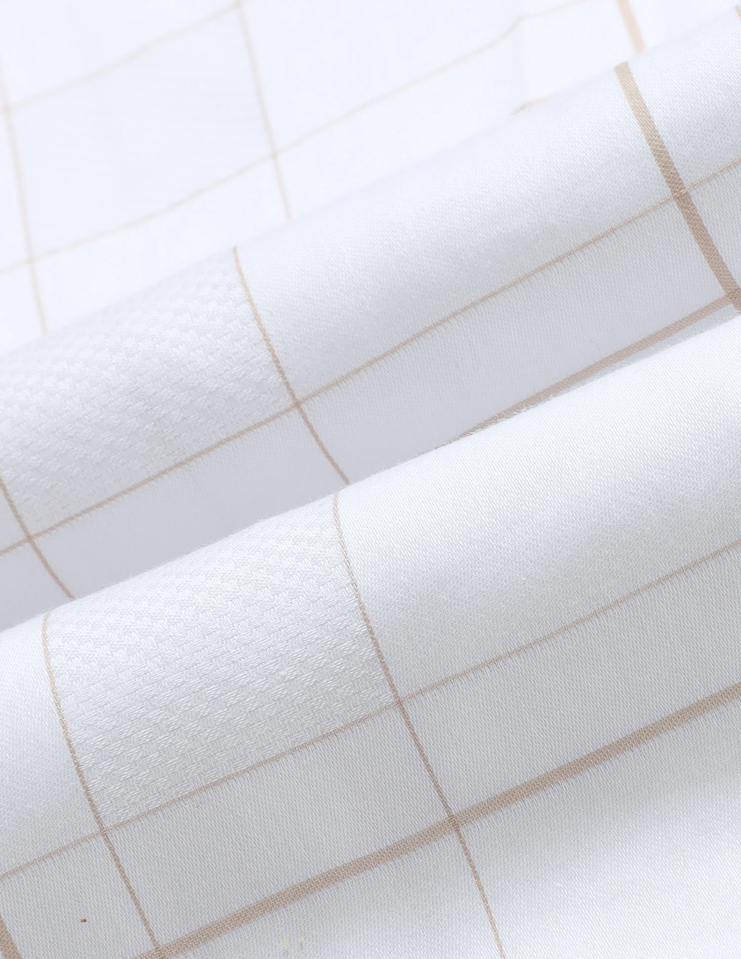 Grid Tattersall Checked Satin Shirt - Image 2
