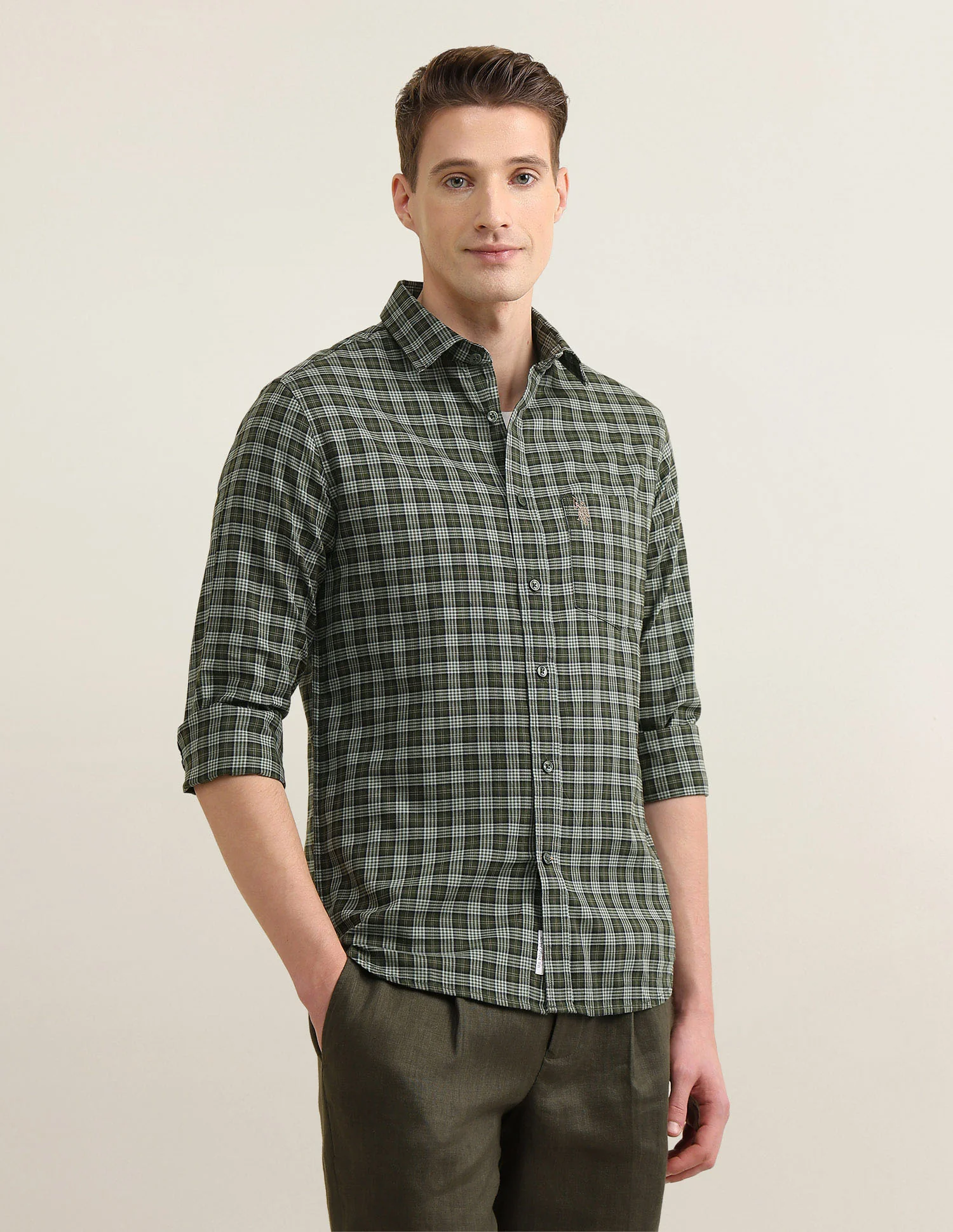 Grid Tattersall Checked Sotogrande Shirt - Image 4