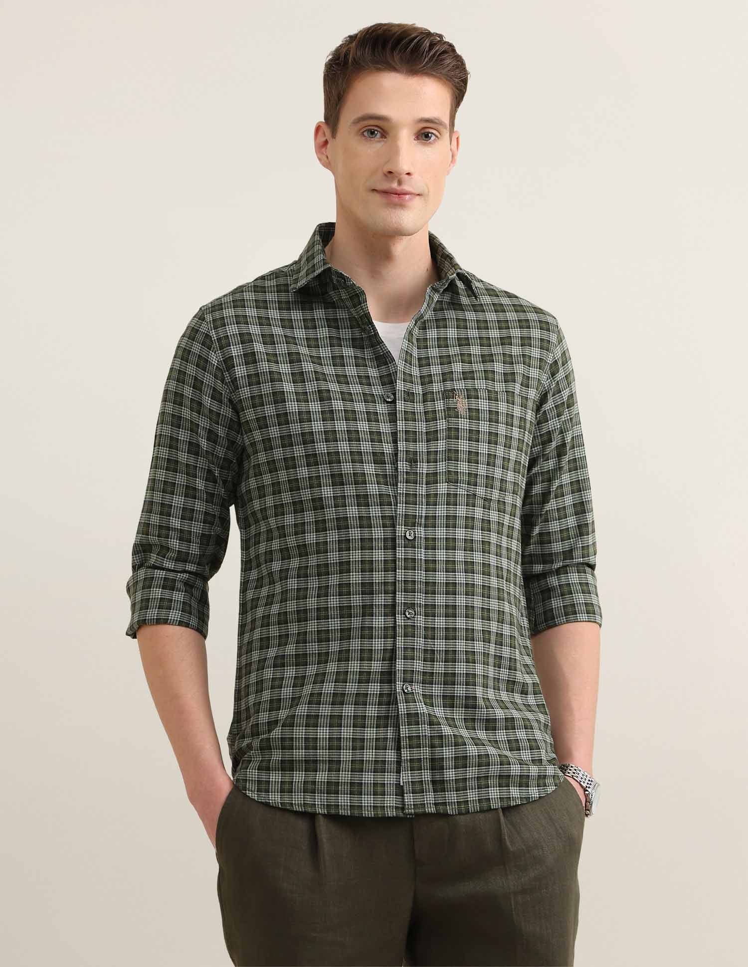 Grid Tattersall Checked Sotogrande Shirt - Image 6