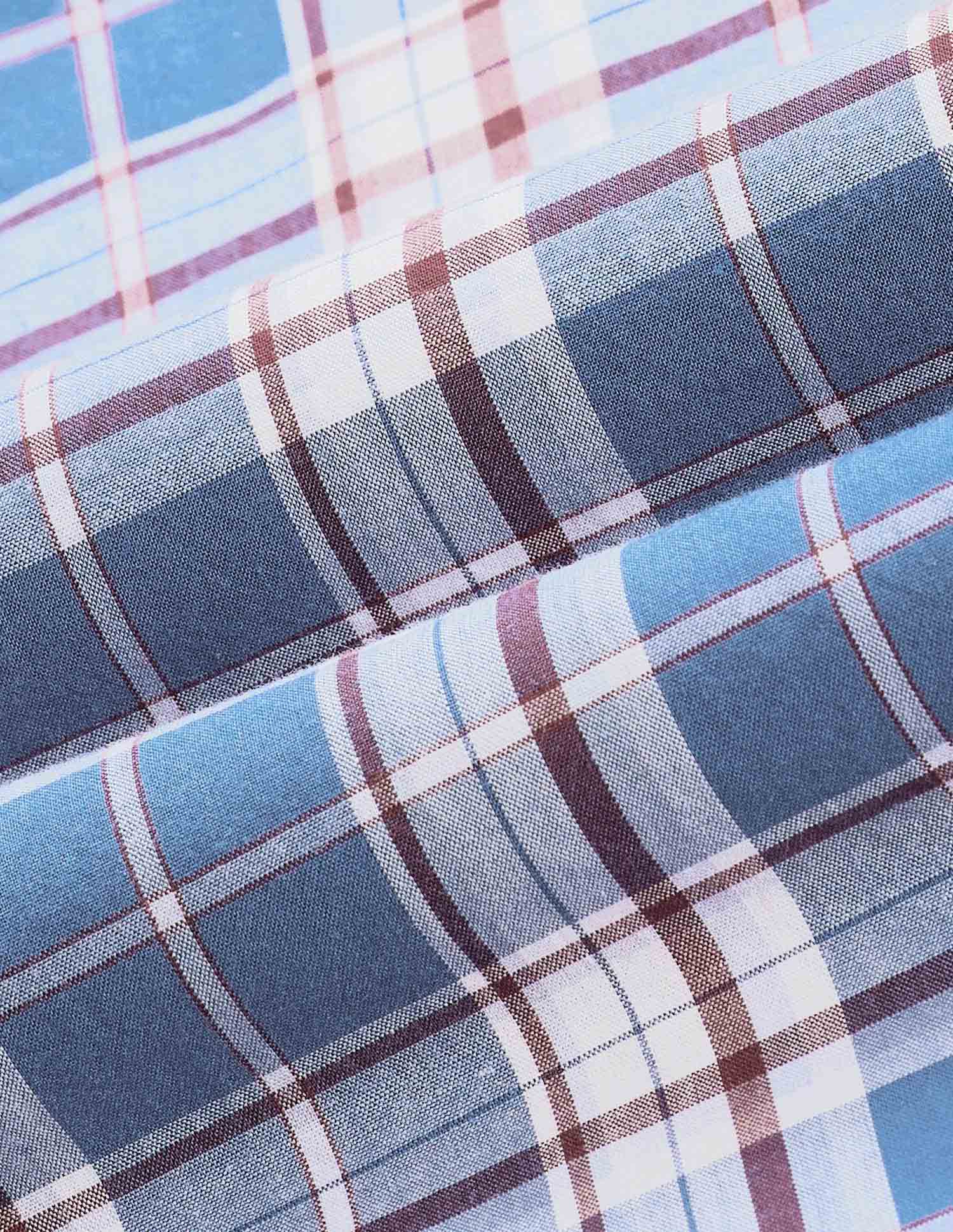 Grid Tattersall Checked Tailored Fit Shirt - Image 2