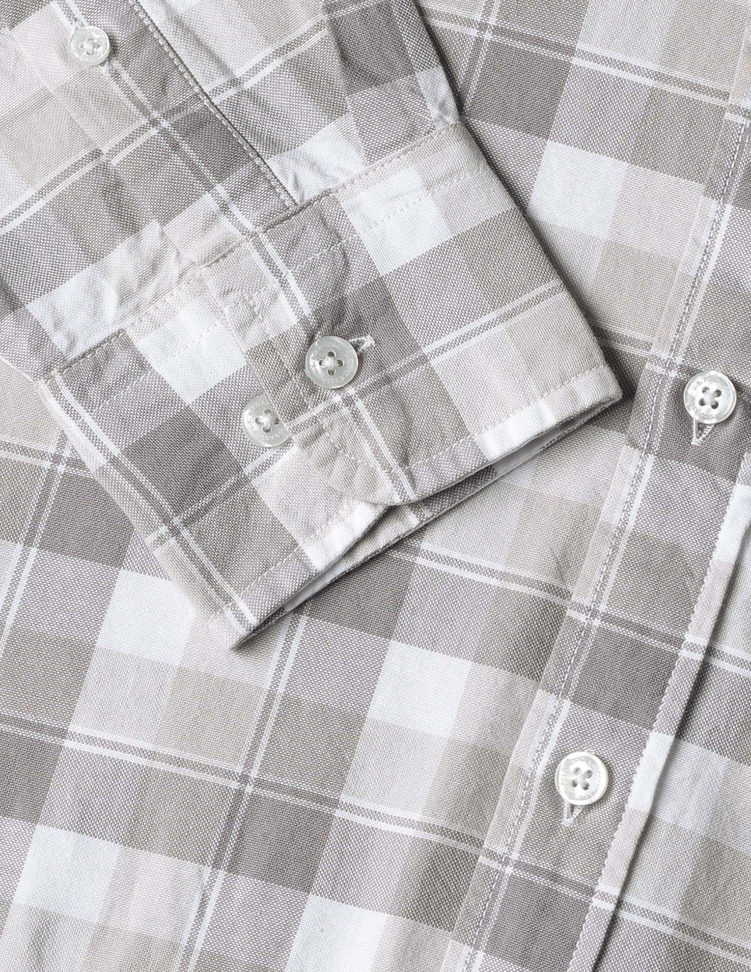 Grid Tattersall Checked Tailored Fit Shirt - Image 2