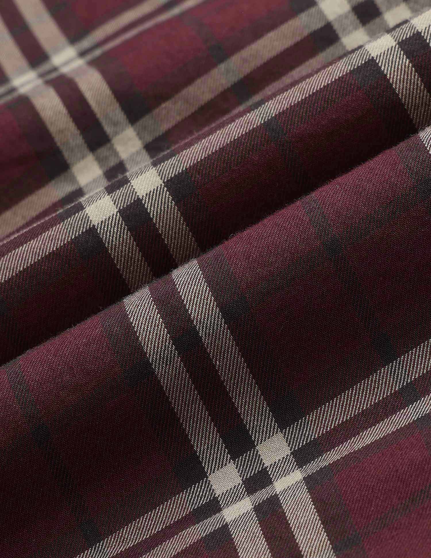 Grid Tattersall Checked Tailored Fit Shirt - Image 2