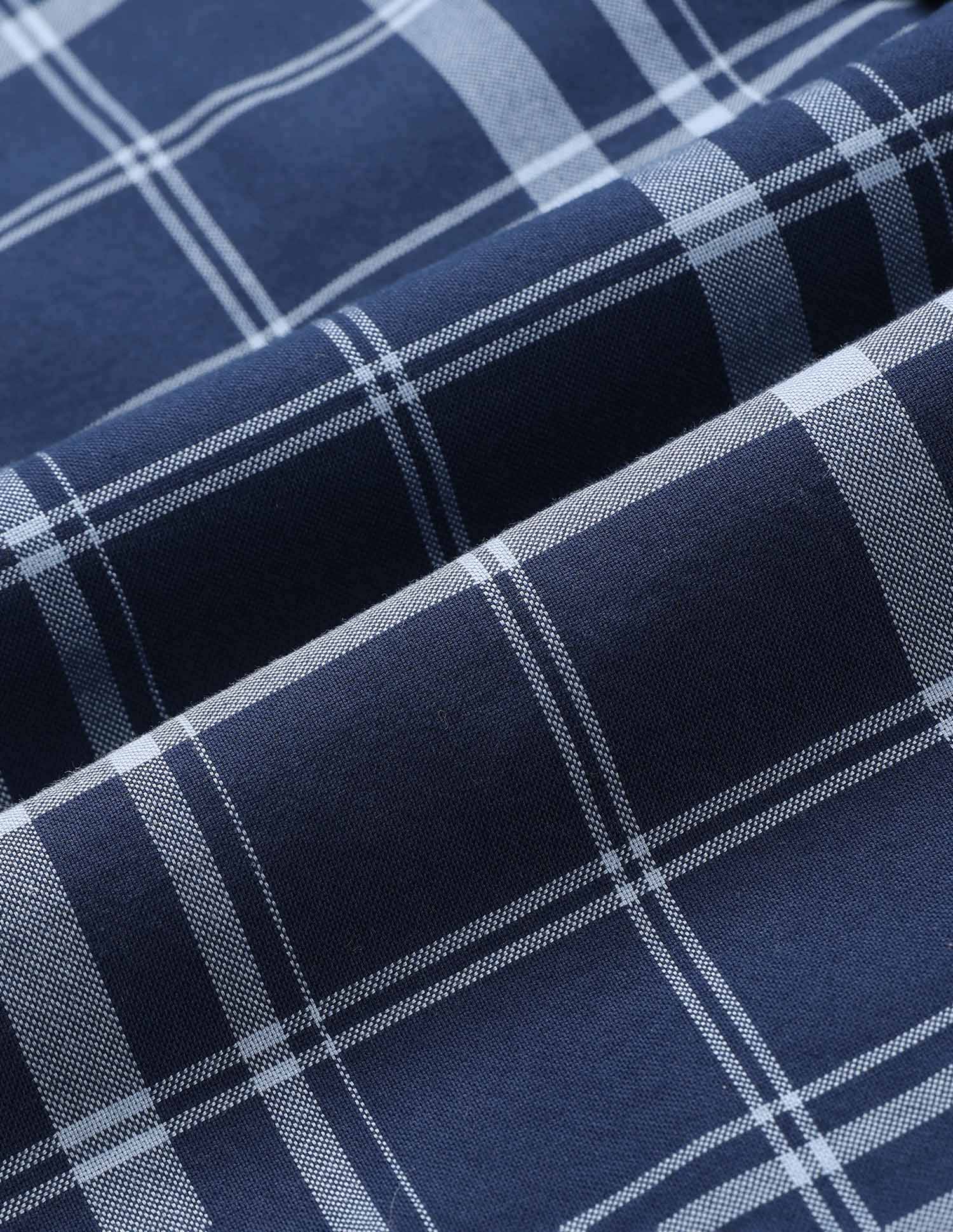 Grid Tattersall Checked Tailored Fit Shirt - Image 2