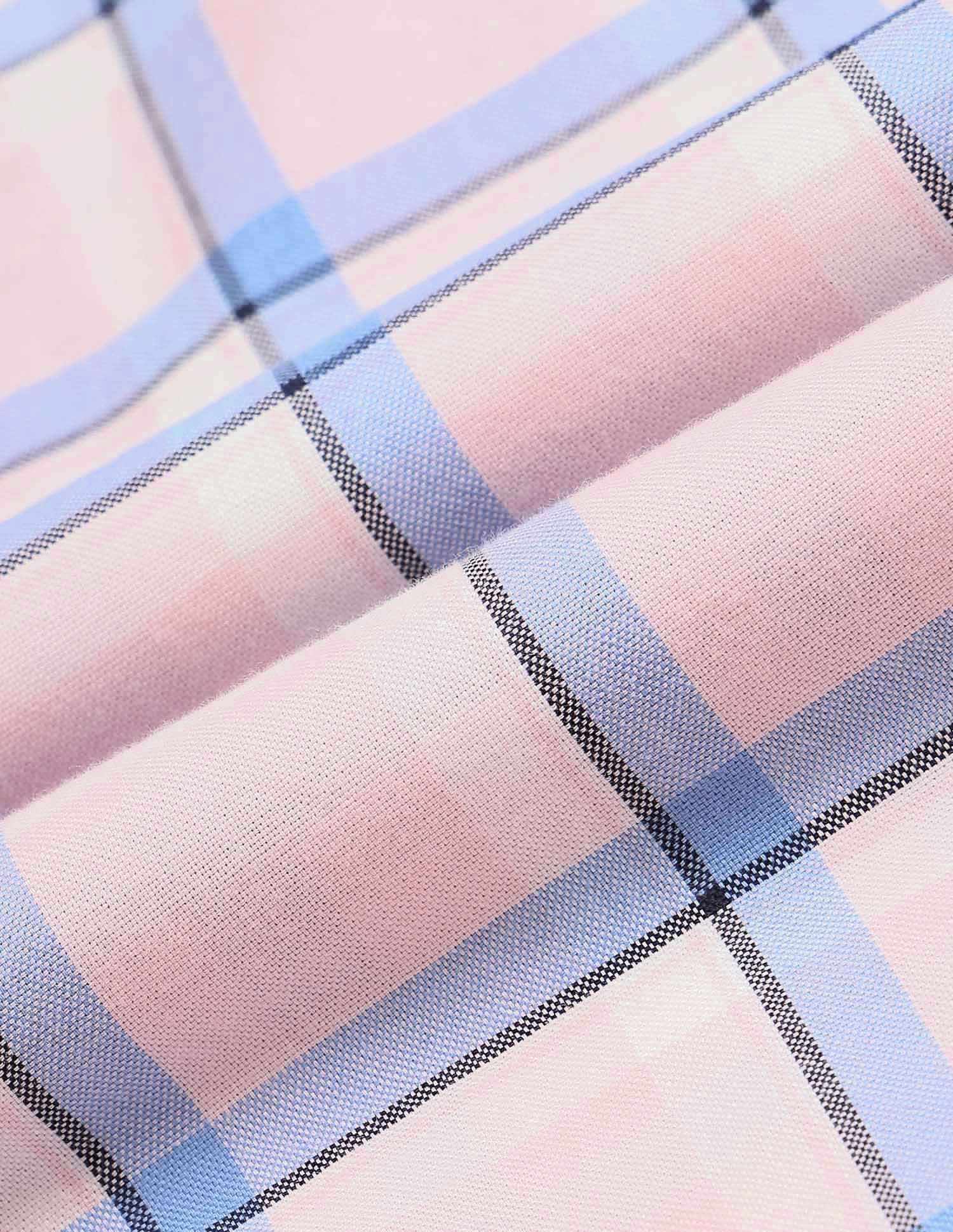 Grid Tattersall Checked Tailored Fit Shirt - Image 2